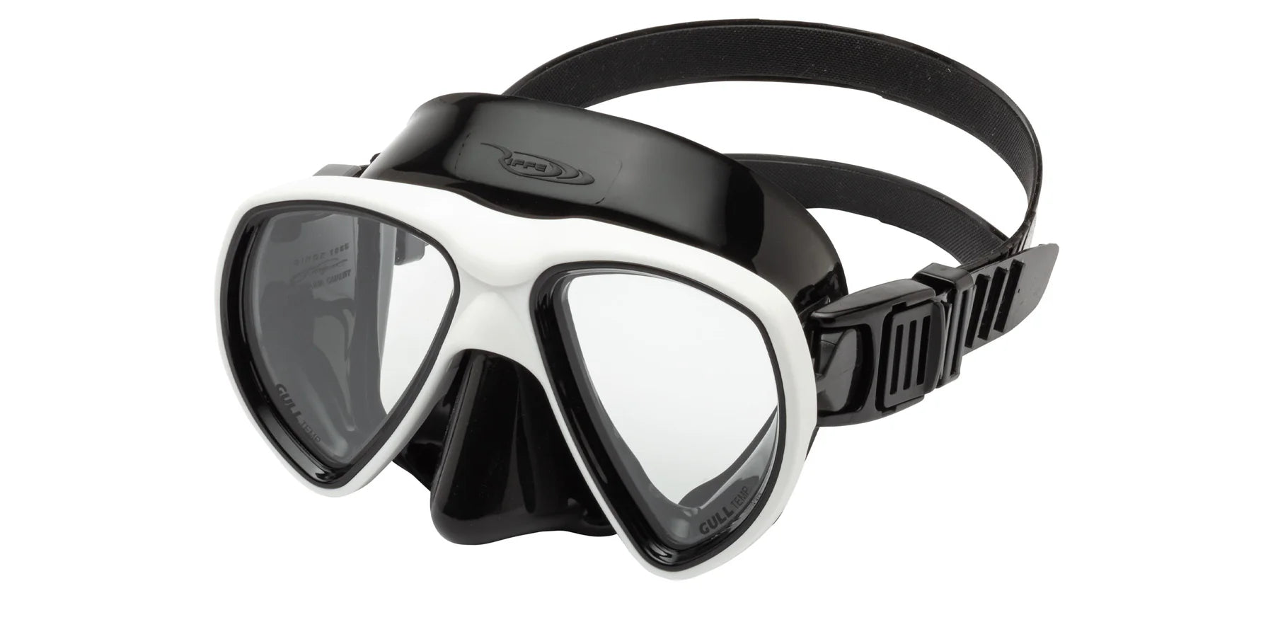 Riffe Nekton Dive Mask - Premium Scuba Diving Mask for Clear Vision Underwater - Perfect for Spearfishing, Snorkeling, and Free Diving Adventures