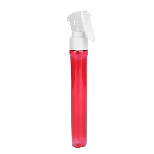 Empty Hair Spray Bottle - No Leak Refillable Bottle for Hairstylists, Home & Salon Use - Perfect for Curly Hair Care (Red) | Great for Styling, Travel & DIY Hair Products