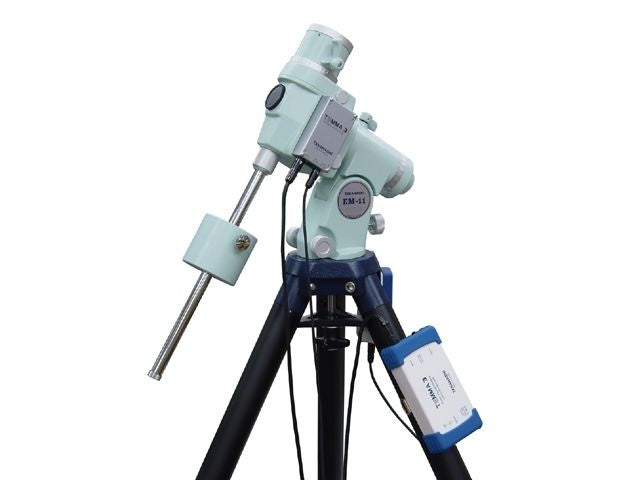 EM 11 Temme 3 Mount with Power Interface & Hand Controller for Telescope Astrophotography - Perfect for Stargazing and Celestial Photography