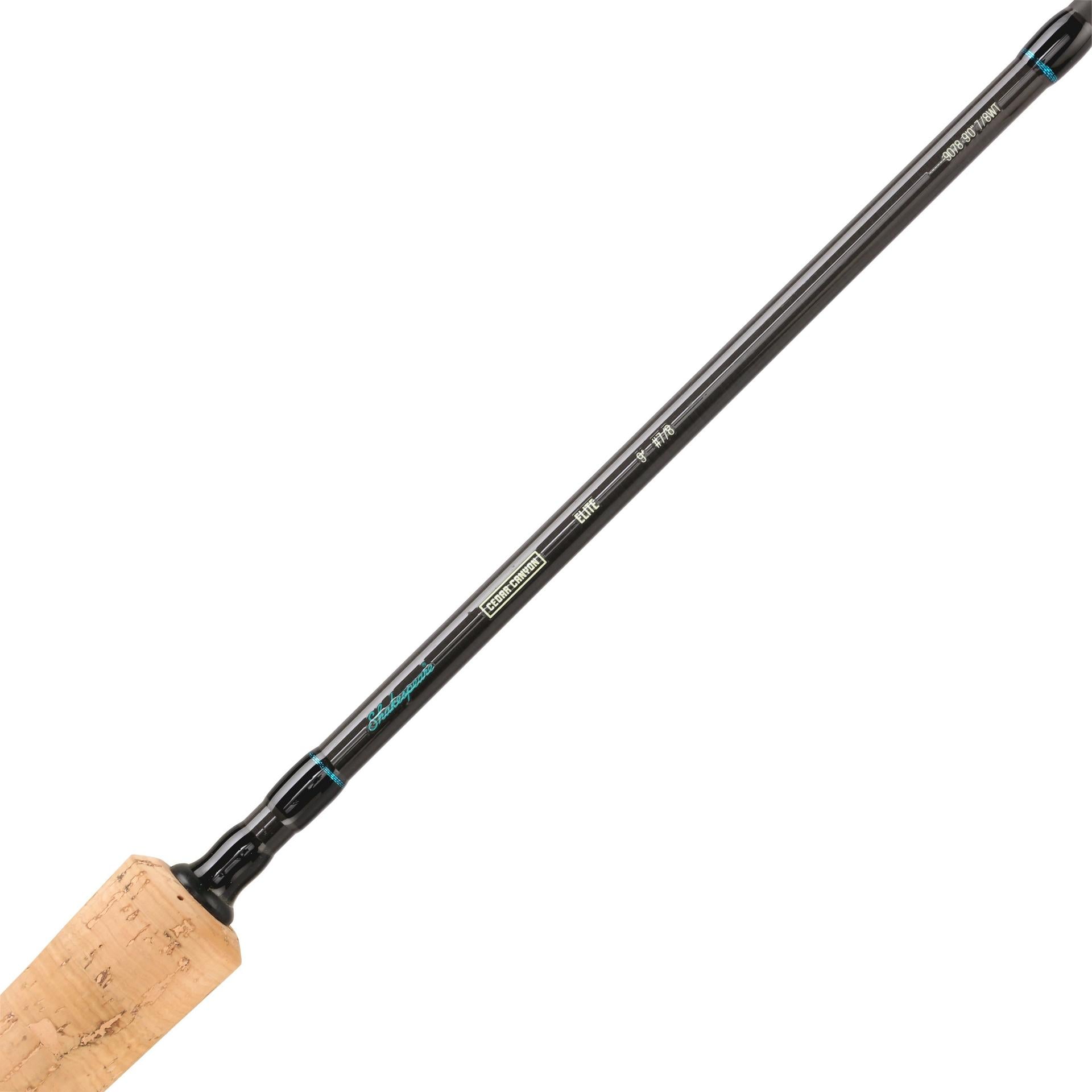 Cedar Canyon™ Elite Fly Fishing Combo Rod and Reel Set - Perfect for Trout, Bass, and Salmon Fishing in Rivers and Lakes