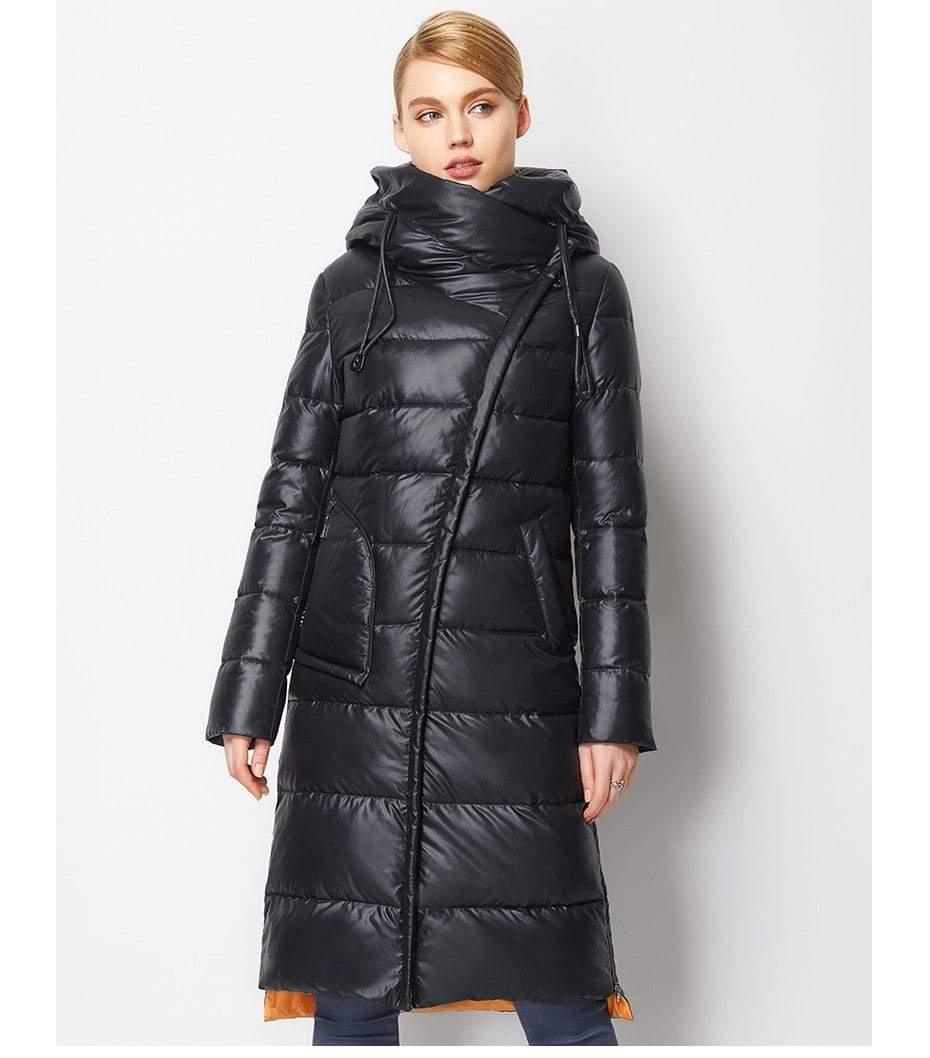 Premium Women's Hooded Winter Parka - Stylish & Warm Coat for Cold Weather - Perfect for Outdoor Activities, Travel & Daily Wear