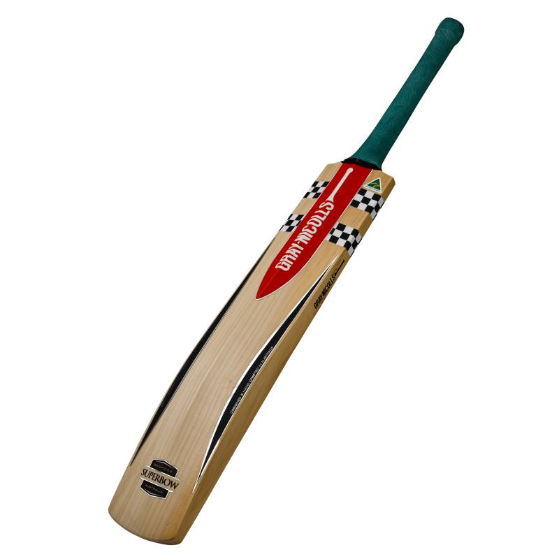 Gray Nicolls Superbow Cricket Bat - Premium English Willow for Professional & Amateur Players - Perfect for Matches & Practice Sessions