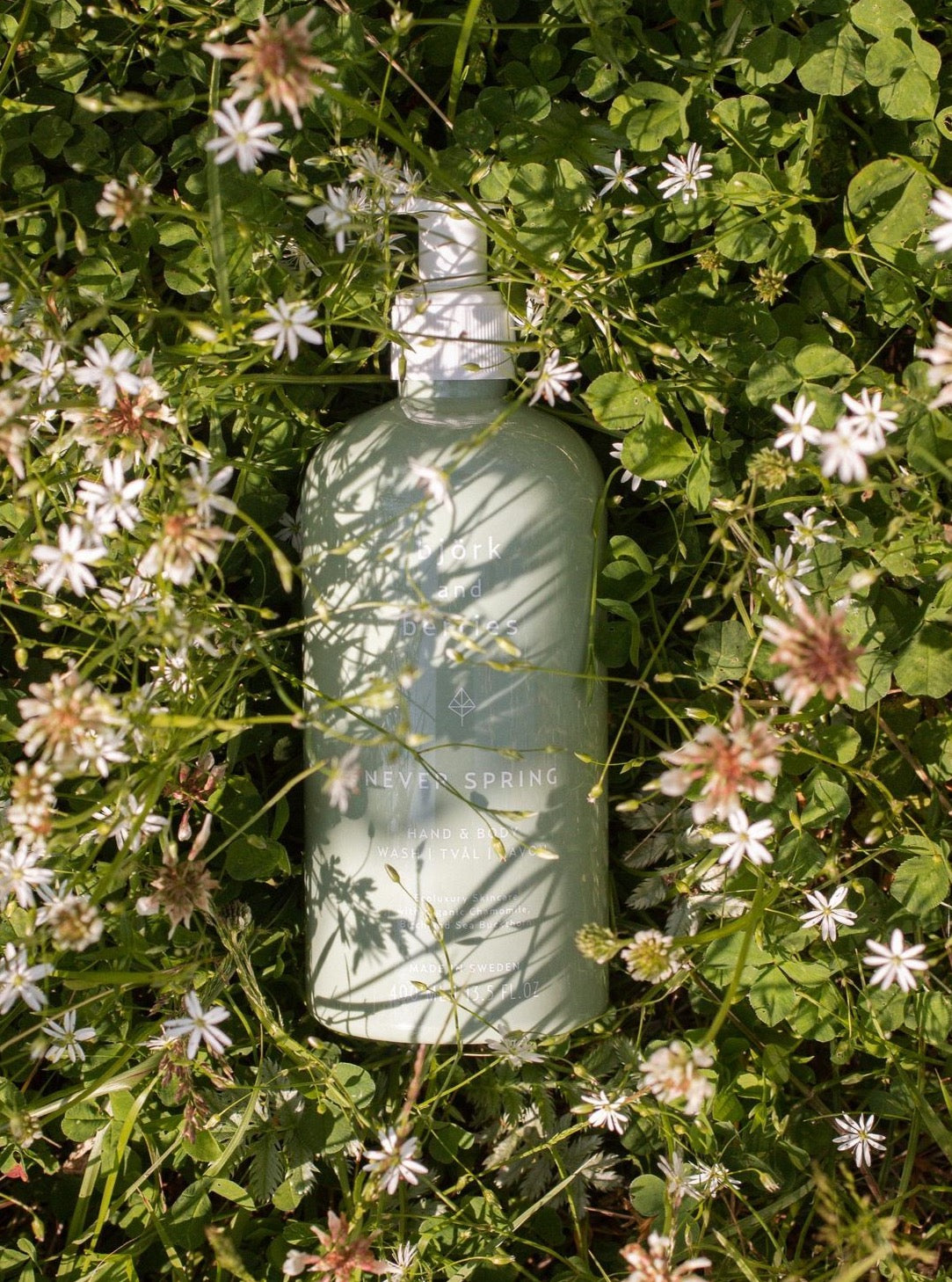 Bjork & Berries Never Spring Hand & Body Wash - Natural Moisturizing Soap for Dry Skin - Perfect for Daily Shower & Spa Relaxation