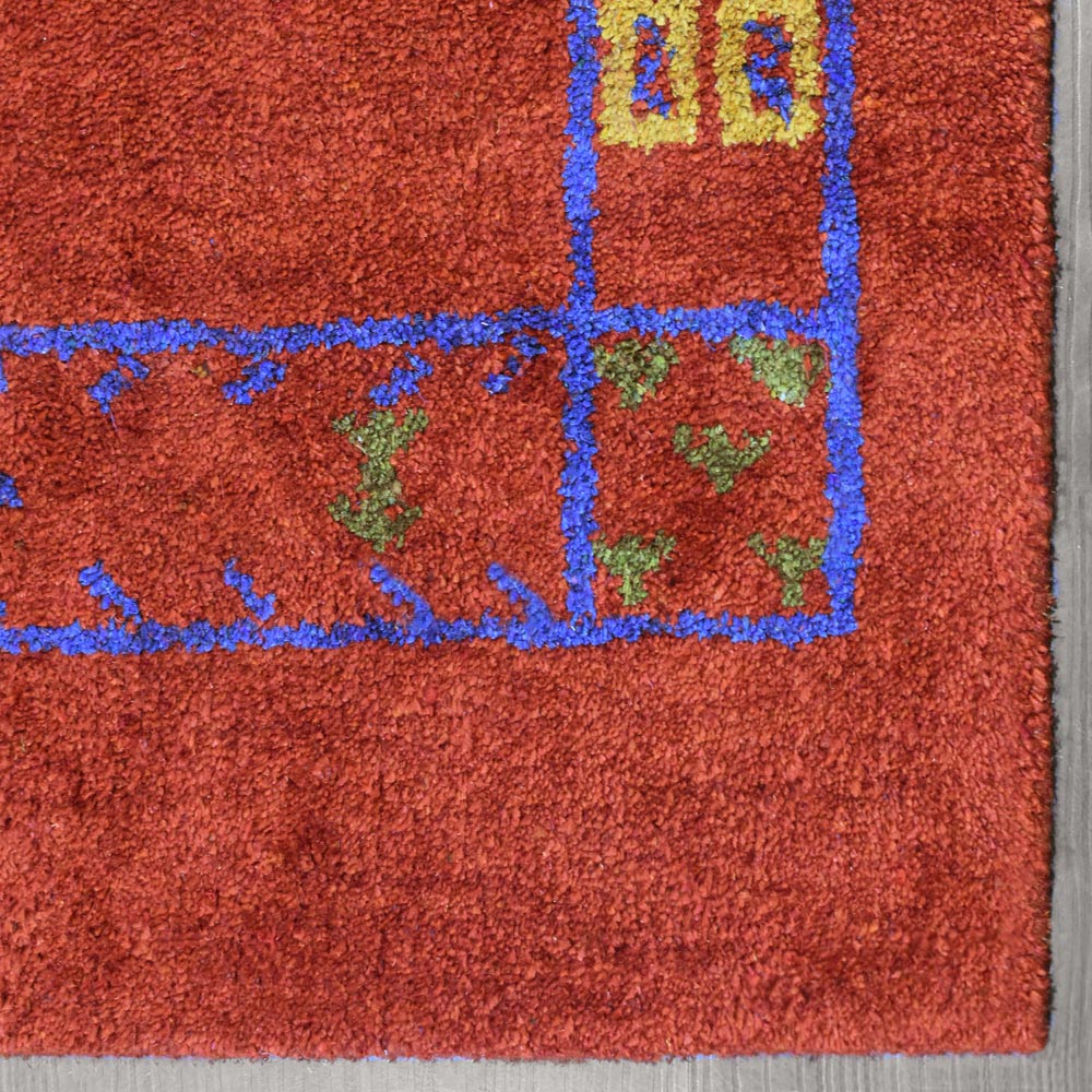 Handmade Cairo Hand Knotted Wool Rug - Traditional Oriental Area Rug for Living Room, Bedroom & Dining Room Decor