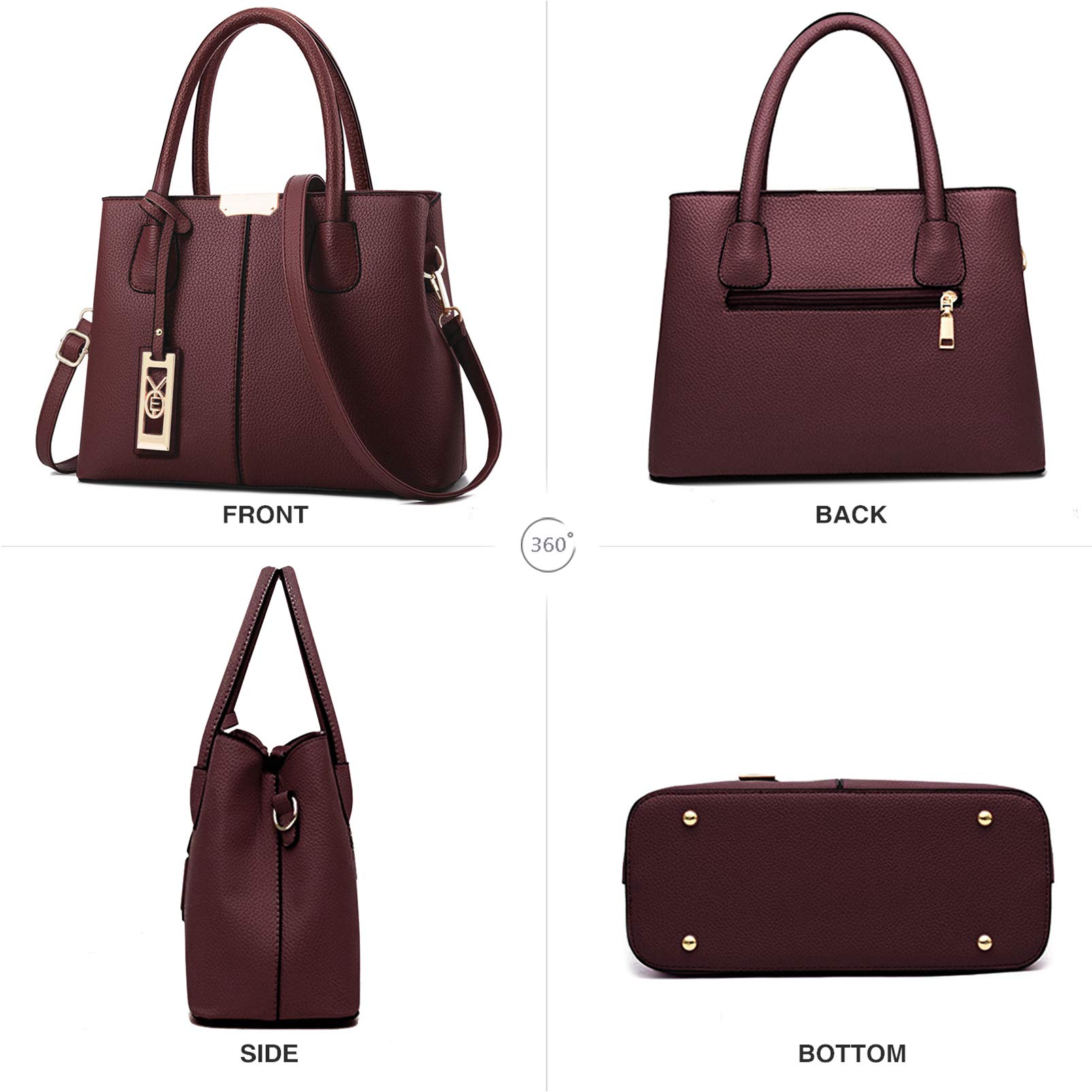 Stylish Women's Purses & Handbags - Fashion Shoulder Tote Bags & Top Handle Satchel for Work, Travel & Everyday Use