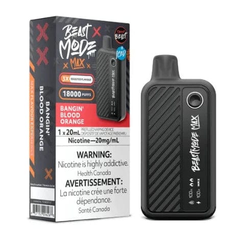 Flavour Beast Mode MAX 18K Disposable Vape - 18000 Puffs, 20mL E-Liquid, 5% Nicotine, Rechargeable USB-C, 15+ Flavors - Perfect for Travel, Parties & Long-Lasting Vaping Experience