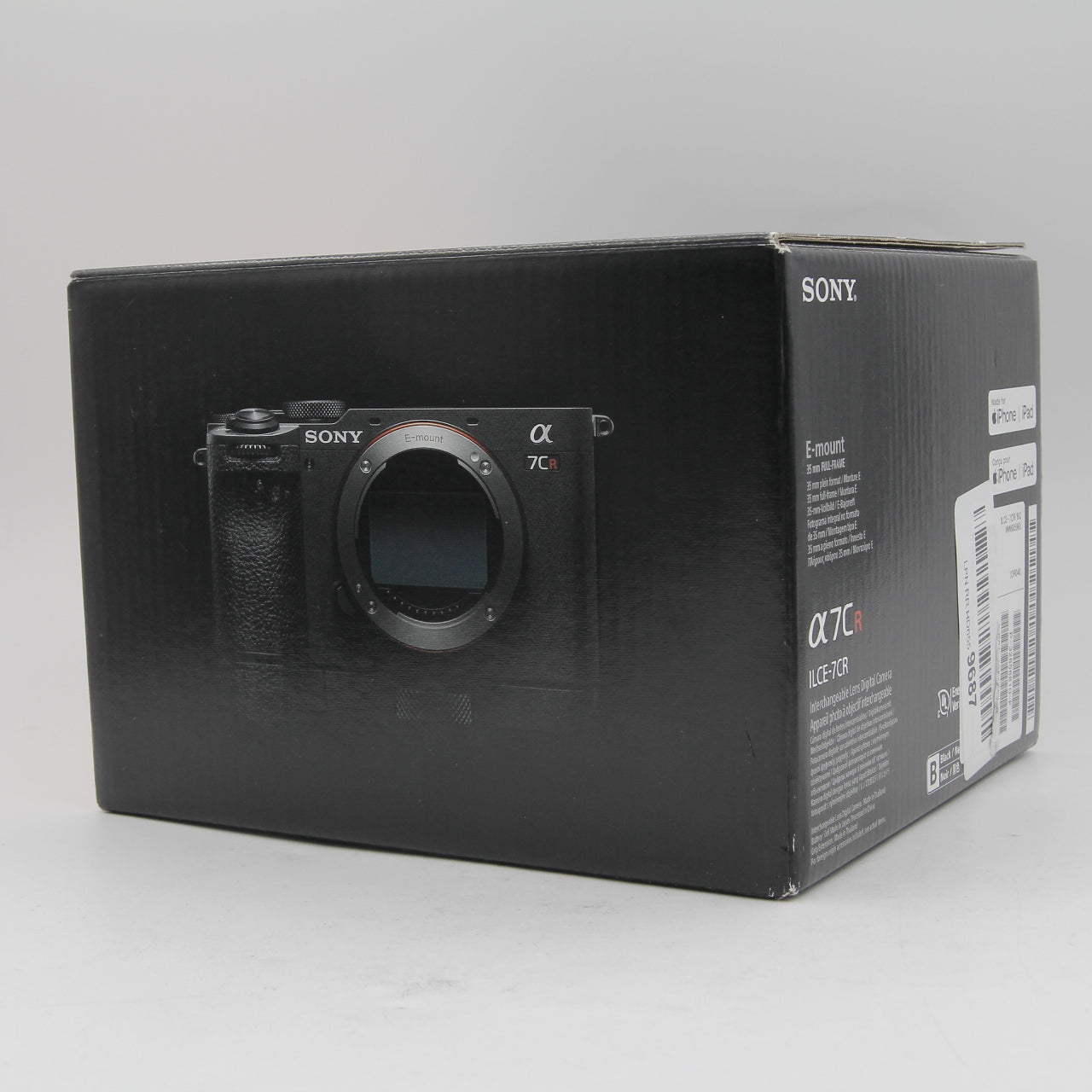 Sony Alpha a7CR Mirrorless Digital Camera (Body Only, Black) - Open Box Excellent Condition | Professional Photography, Vlogging & Travel