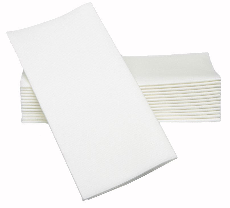 Premium 1-Ply 1/8 Fold Linen-Look Dinner Napkins 16