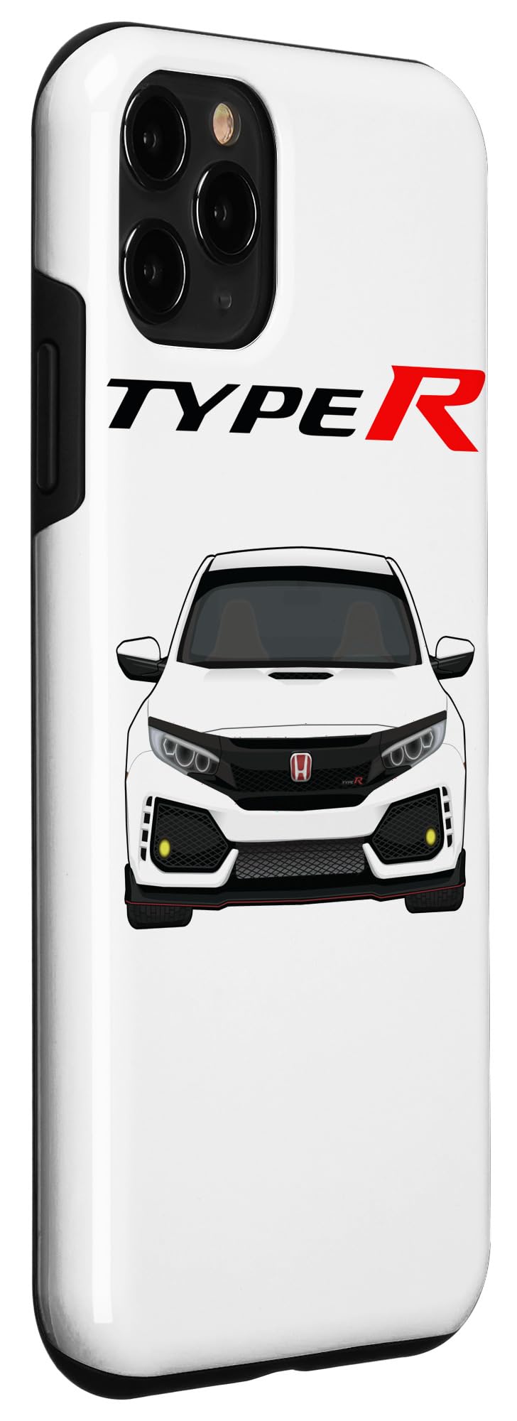iPhone 11 Pro Case - FK8 Type R Championship White - Premium Protective Cover for iPhone 11 Pro - Perfect for Racing Enthusiasts & Honda Civic Fans