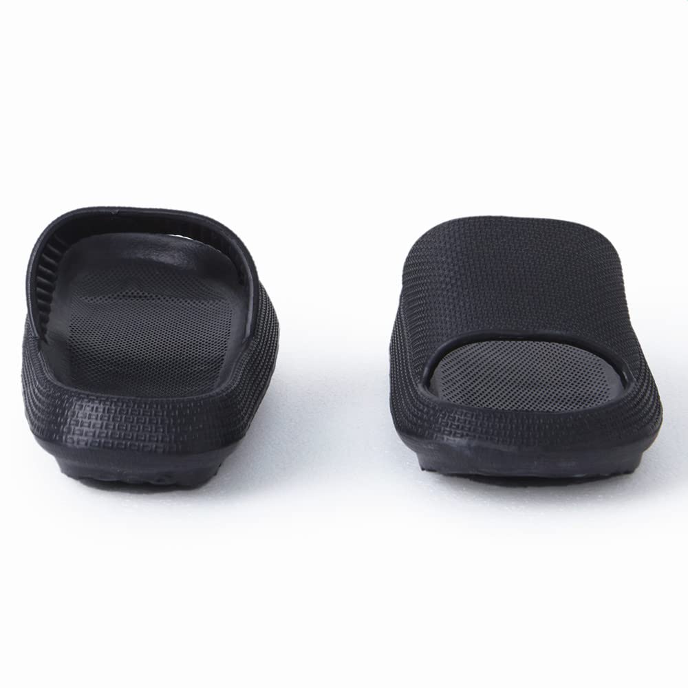 BING RUI CO Cloud Slides for Women and Men - Ultra Soft Pillow Slippers with Non-Slip Sole, Comfortable Bathroom and Shower Sandals, Thick Cushioned Footbed - Perfect for Indoor, Spa, Poolside, and Relaxation at Home