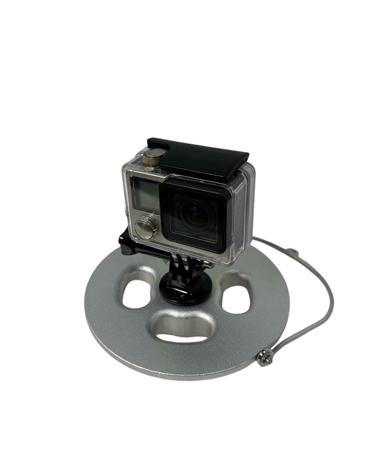 FCH 100 Fishing Camera Mount - Waterproof Action Cam Holder for GoPro, DJI, AKASO - Perfect for Underwater Fishing, Kayaking & Outdoor Adventures