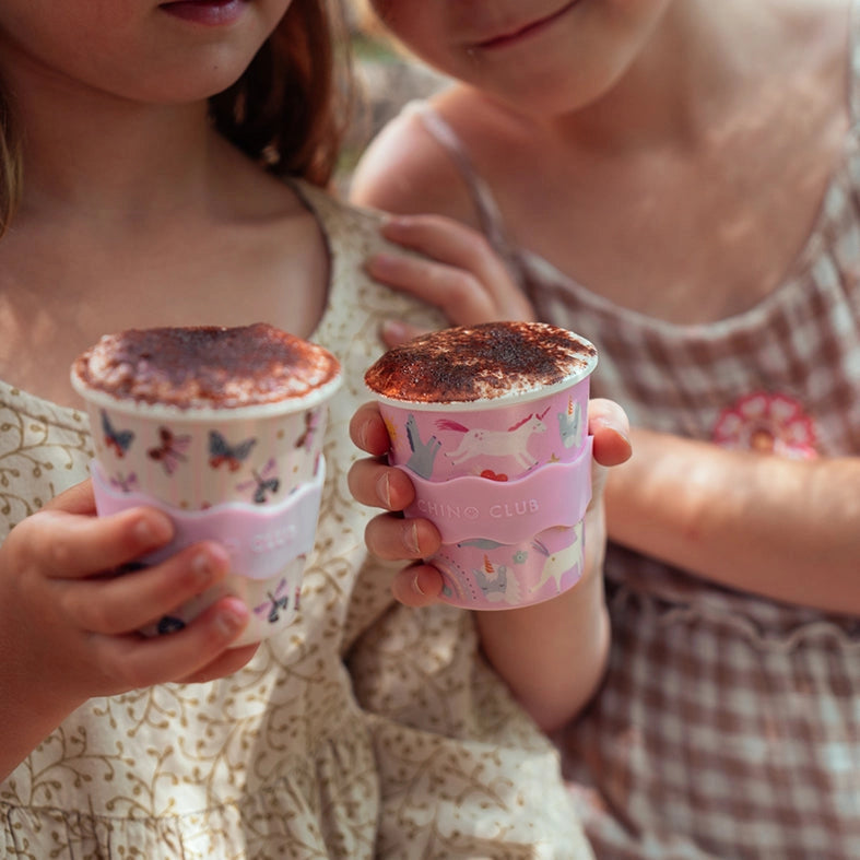 Pink Unicorn Babyccino Cup 120ml - Cute Toddler Sippy Cup for Hot & Cold Drinks - Perfect for Home, Travel, and Daycare Use