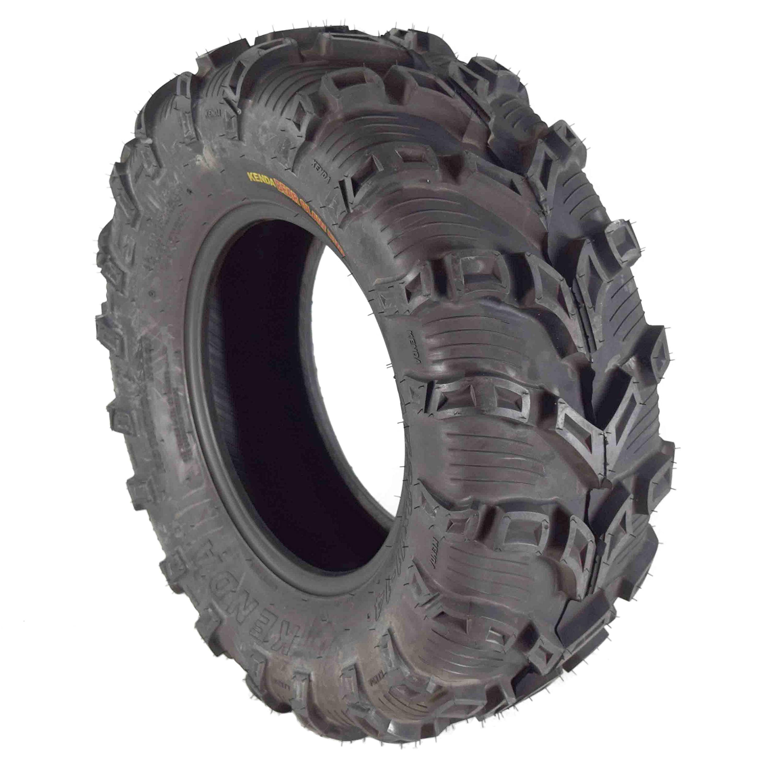 Kenda Bear Claw EVO ATV/UTV All-Terrain Mud Tires 28x9-14 Front & 28x11-14 Rear (4-Pack Set with Free Bottle Opener Keychain) - Perfect for Off-Roading, Hunting & Farm Work