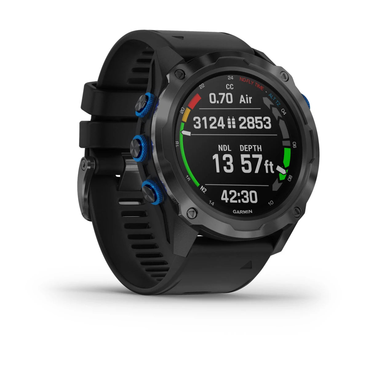 Garmin Descent Mk2i Dive Computer Bundle - Titanium Carbon Gray | Professional Scuba Diving & Freediving Watch with Advanced Features