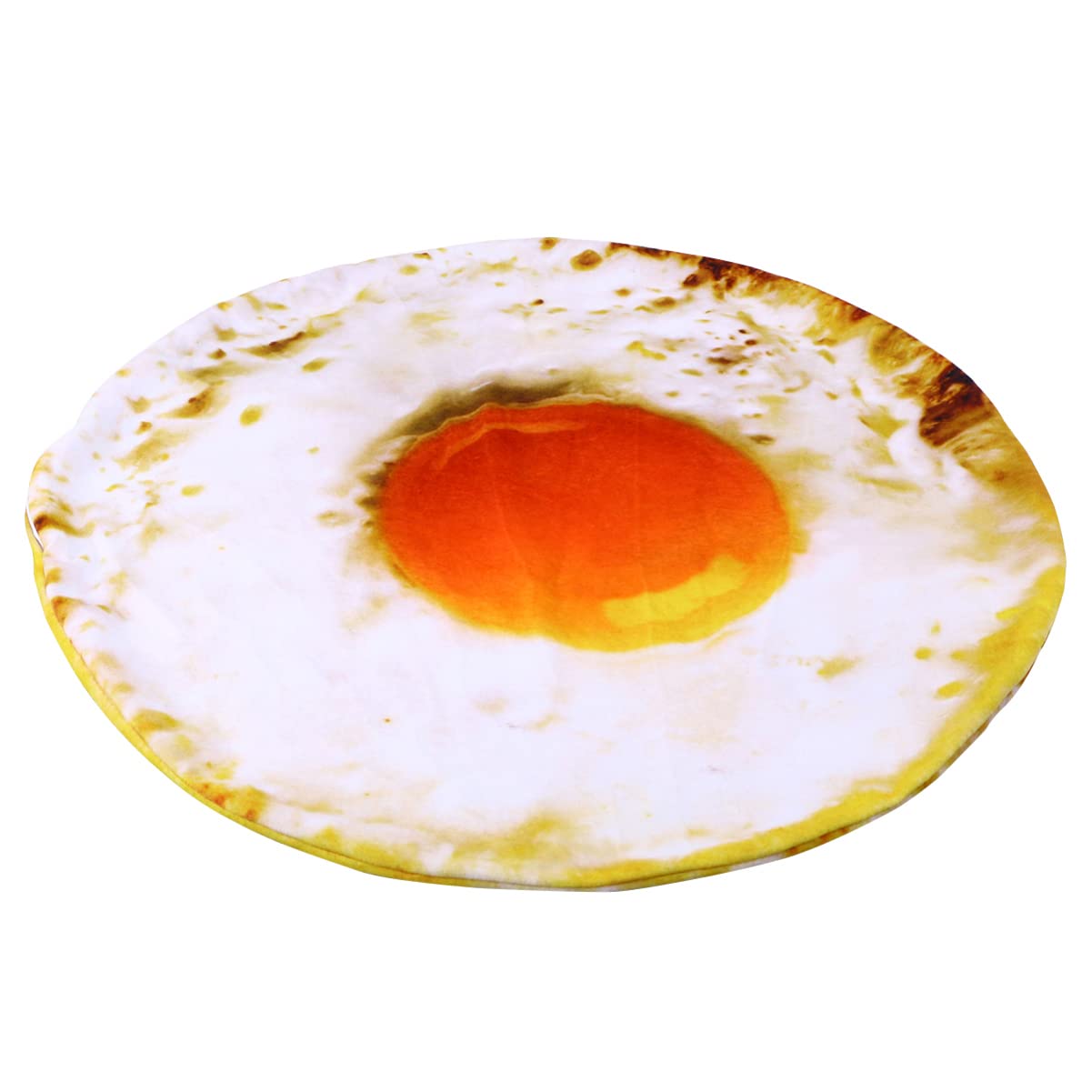 Alipis Pet Blanket for Dogs & Cats - Soft Fried Egg Shaped Blanket, Cushion & Pillow Cover - Cozy Bedding for Pets - Perfect for Sofa, Bed & Car Travel