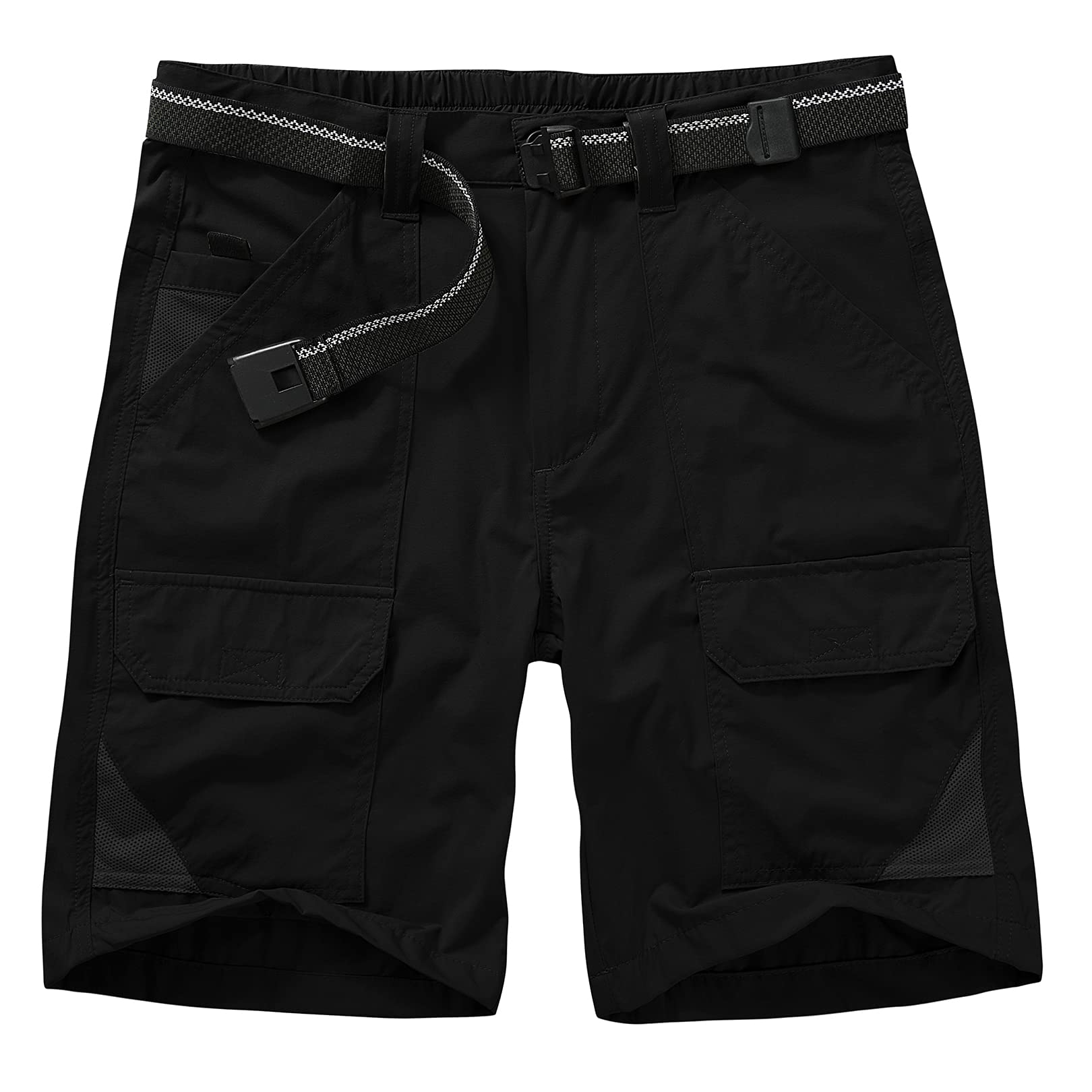 linlon Women's Hiking Cargo Shorts - Quick Dry Lightweight Summer Shorts for Hiking, Travel, Athletic & Golf with Zipper Pockets - Perfect for Outdoor Adventures & Casual Wear
