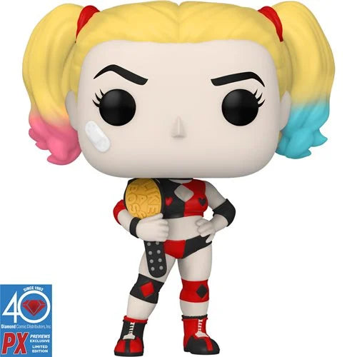 DC Comics Harley Quinn with Belt Pop! Vinyl Figure - Previews Exclusive #436 - Collectible Action Figure for Fans, Gifts & Display