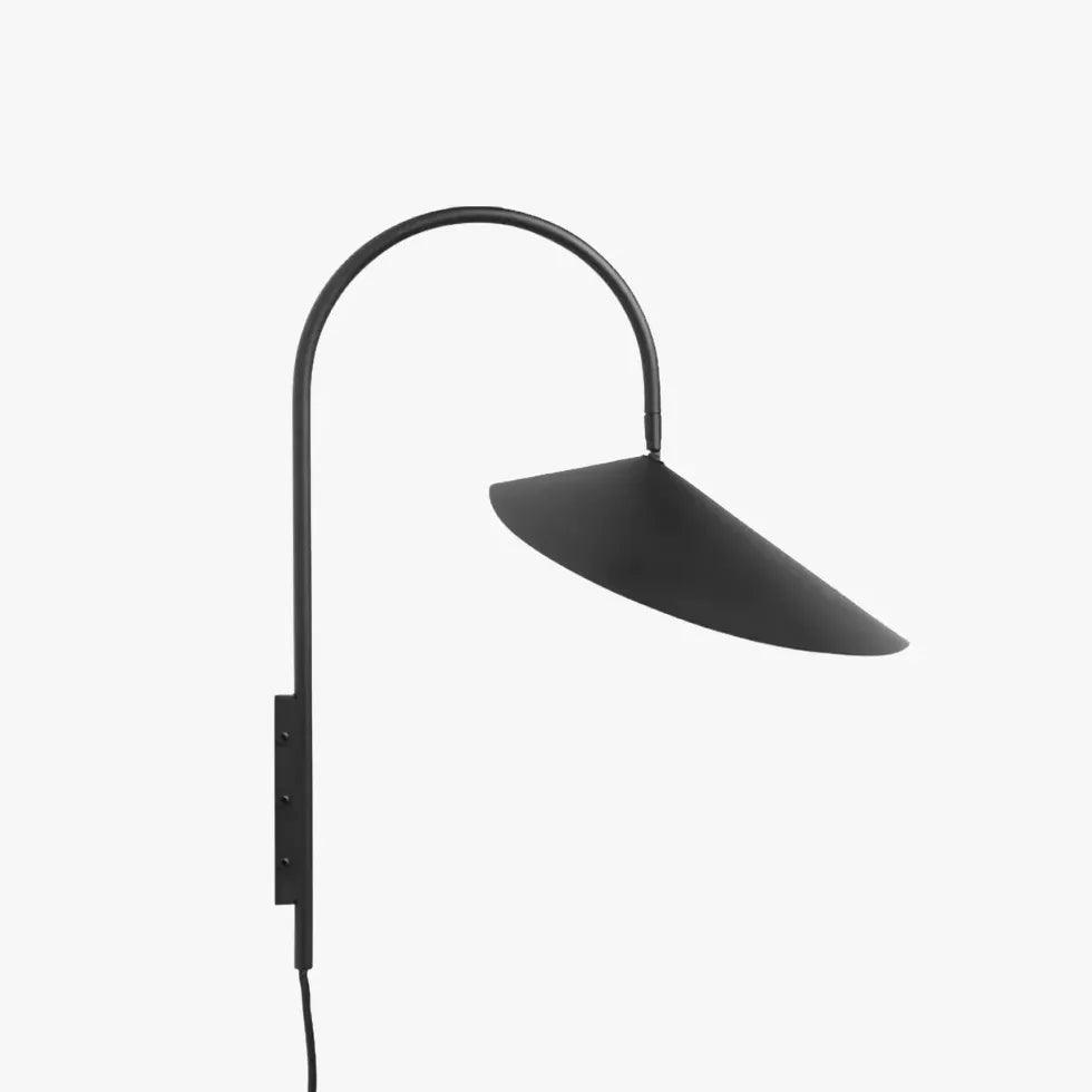 Rotating Bedside Plug-in Wall Lamp with USB Port - Perfect for Night Reading and Bedroom Decor
