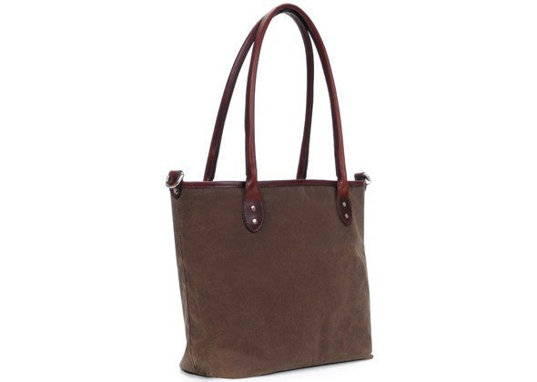 ONA Capri Camera Tote Bag - Premium DSLR & Mirrorless Camera Bag in Dark Tan - Perfect for Travel, Street Photography & Everyday Use