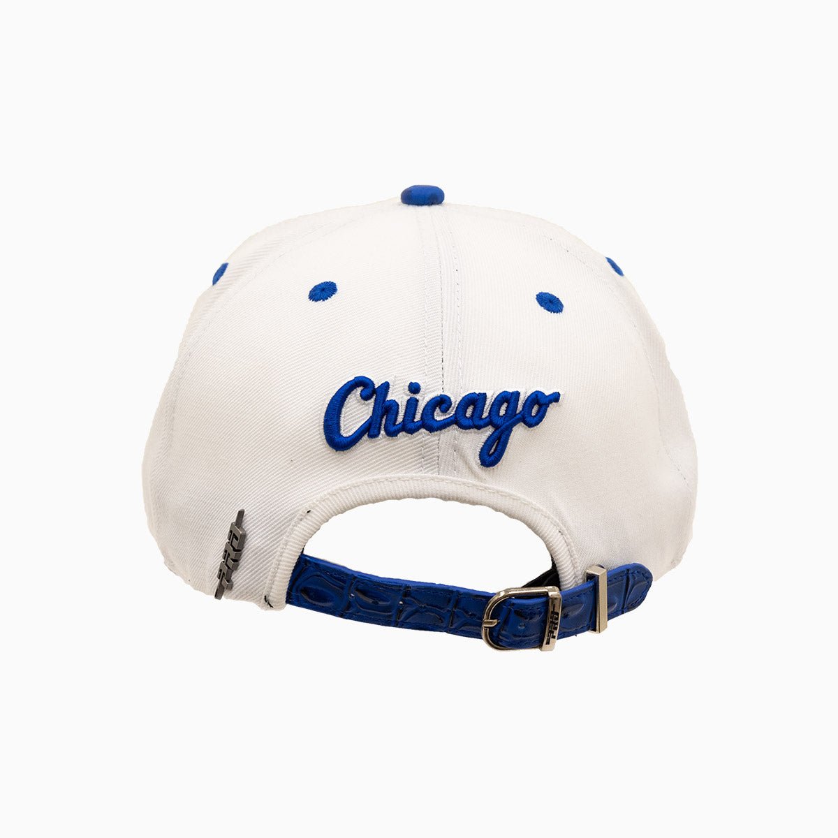 Chicago White Sox MLB Official Leather Visor Wool Flat Cap - Baseball Fan Gear for Games & Outdoor Activities