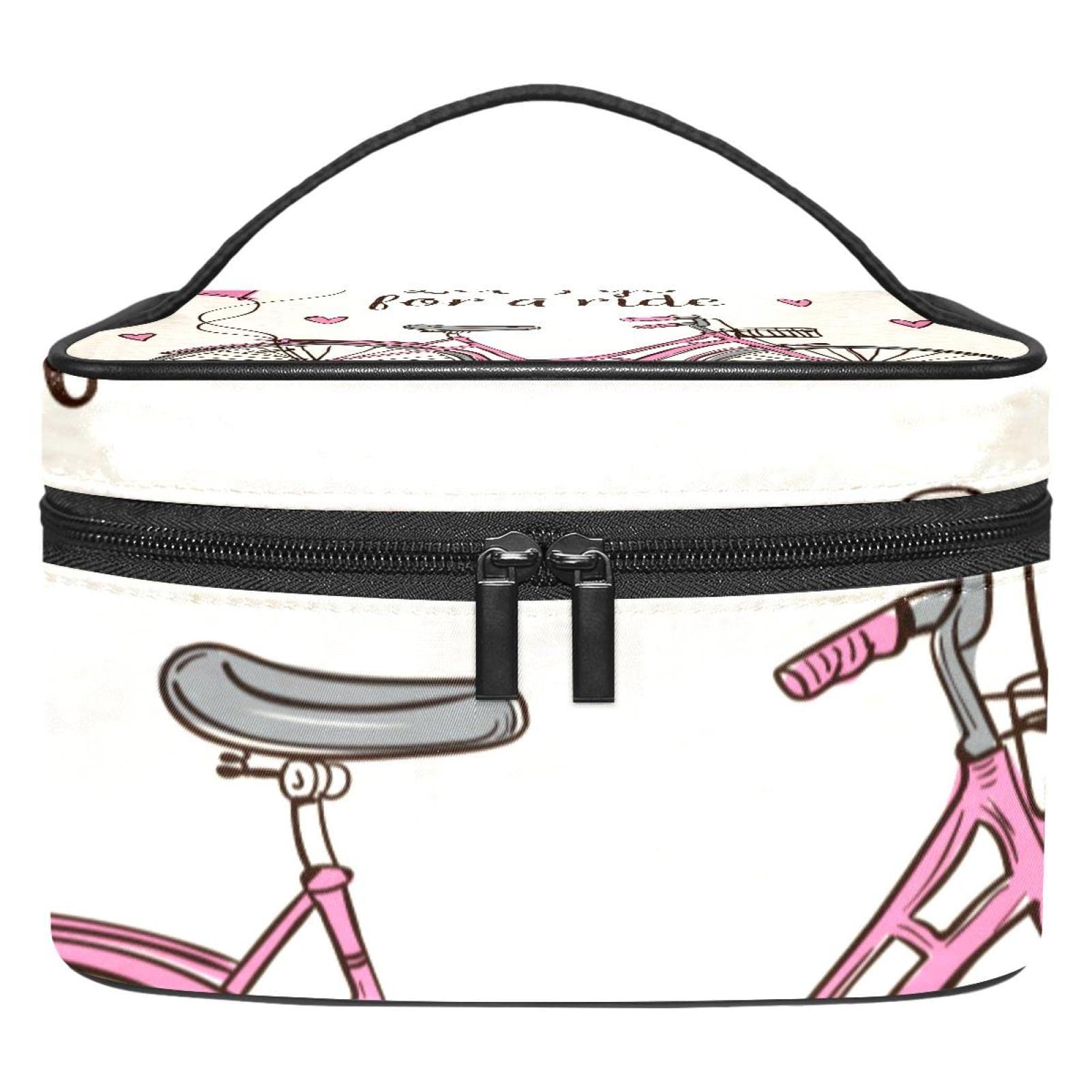 Portable Makeup Bag for Women - Travel Cosmetic Organizer with Zipper Pouch | Perfect for Gym, Vacation & Daily Essentials Storage