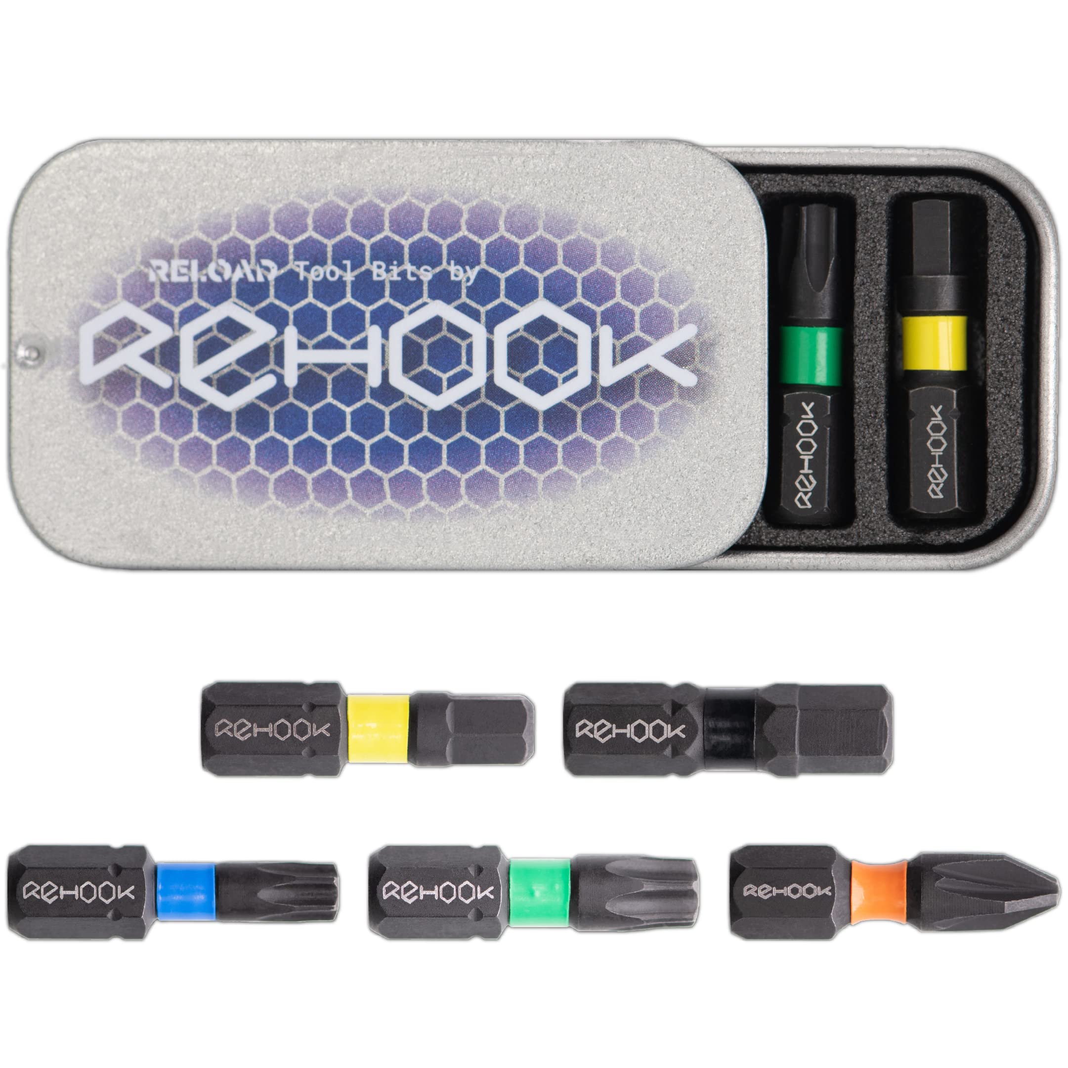Rehook Emergency Bike Repair Kit - Lightweight Cycling Multi Tool with Bike Pump, Tire Levers & Glueless Puncture Patches | Portable Bicycle Maintenance Kit for Road & Mountain Bikes | Perfect for Commuting, Touring & Trail Rides