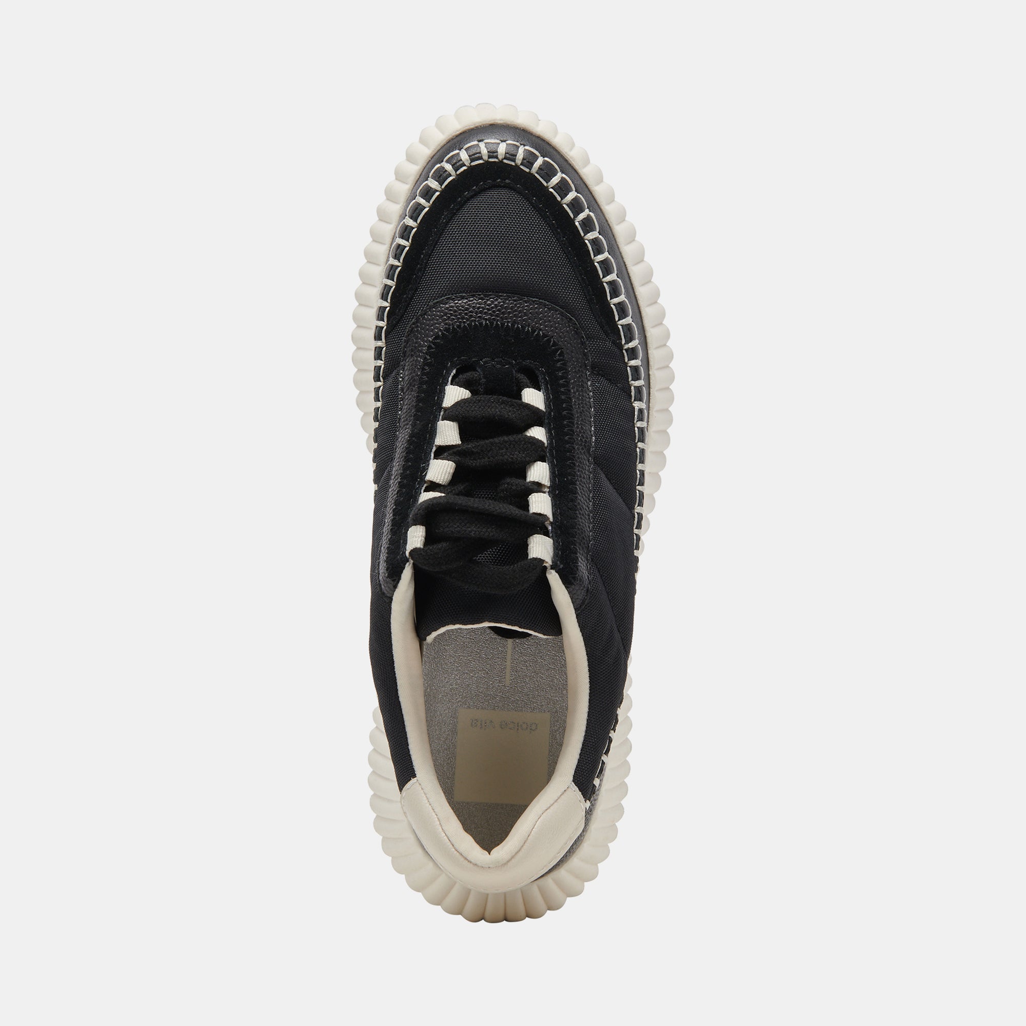 DOLEN Men's Black Nylon Sneakers - Lightweight Breathable Running Shoes for Men - Perfect for Gym, Workout & Casual Wear