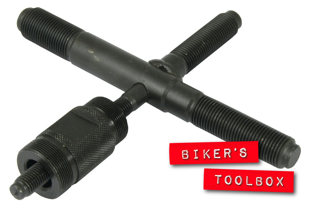 6 in 1 Flywheel Puller Tool Kit - Heavy Duty Motorcycle Clutch Removal Tool for ATV, Dirt Bike, Scooter - Perfect for DIY Repairs & Maintenance