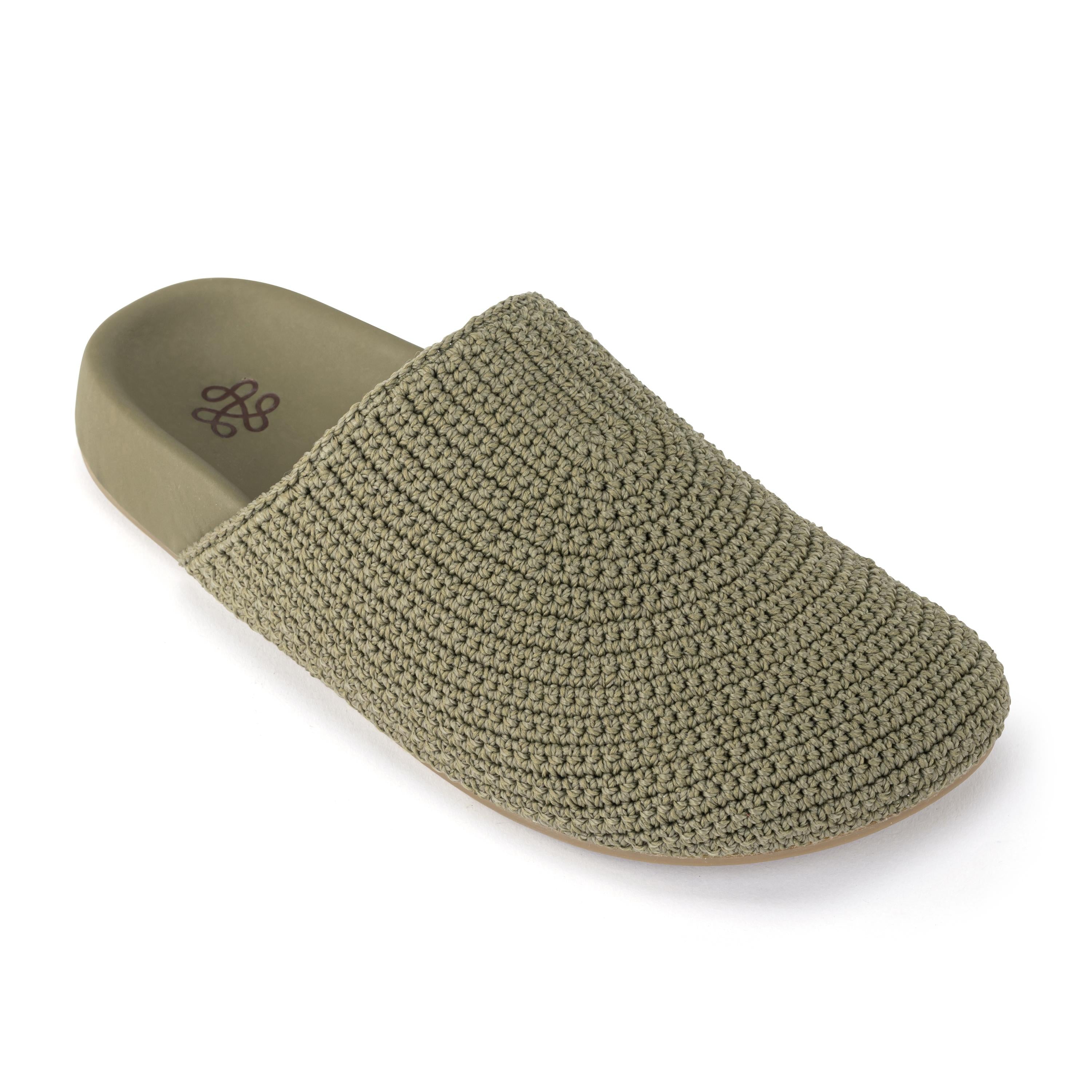 Bolinas Crochet Clogs for Women - Comfortable Handmade Summer Slide Sandals with Arch Support - Perfect for Beach, Pool, and Casual Outings