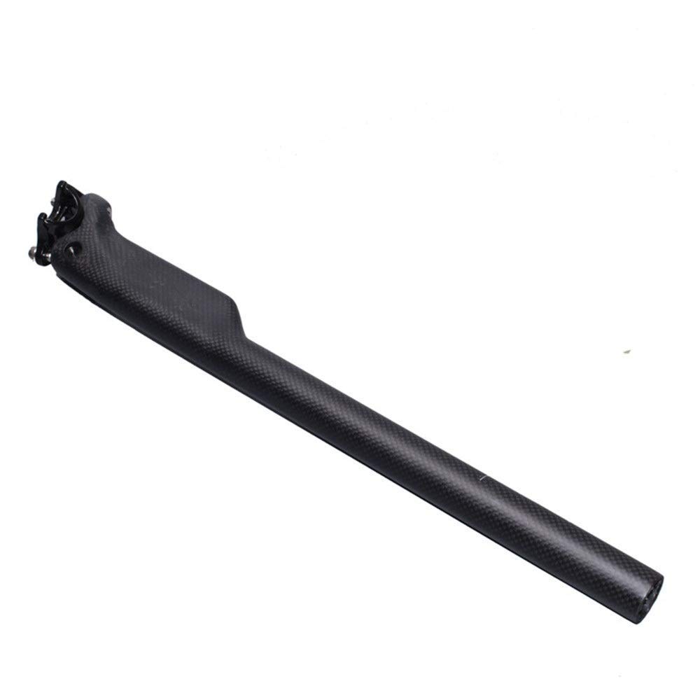 Premium Carbon Fiber Bike Seat Post - Lightweight & Durable MTB/Road Bicycle Seatpost with Suspension for Mountain & Commuter Bikes - Perfect for Trail Riding, Urban Commuting & Long-Distance Cycling
