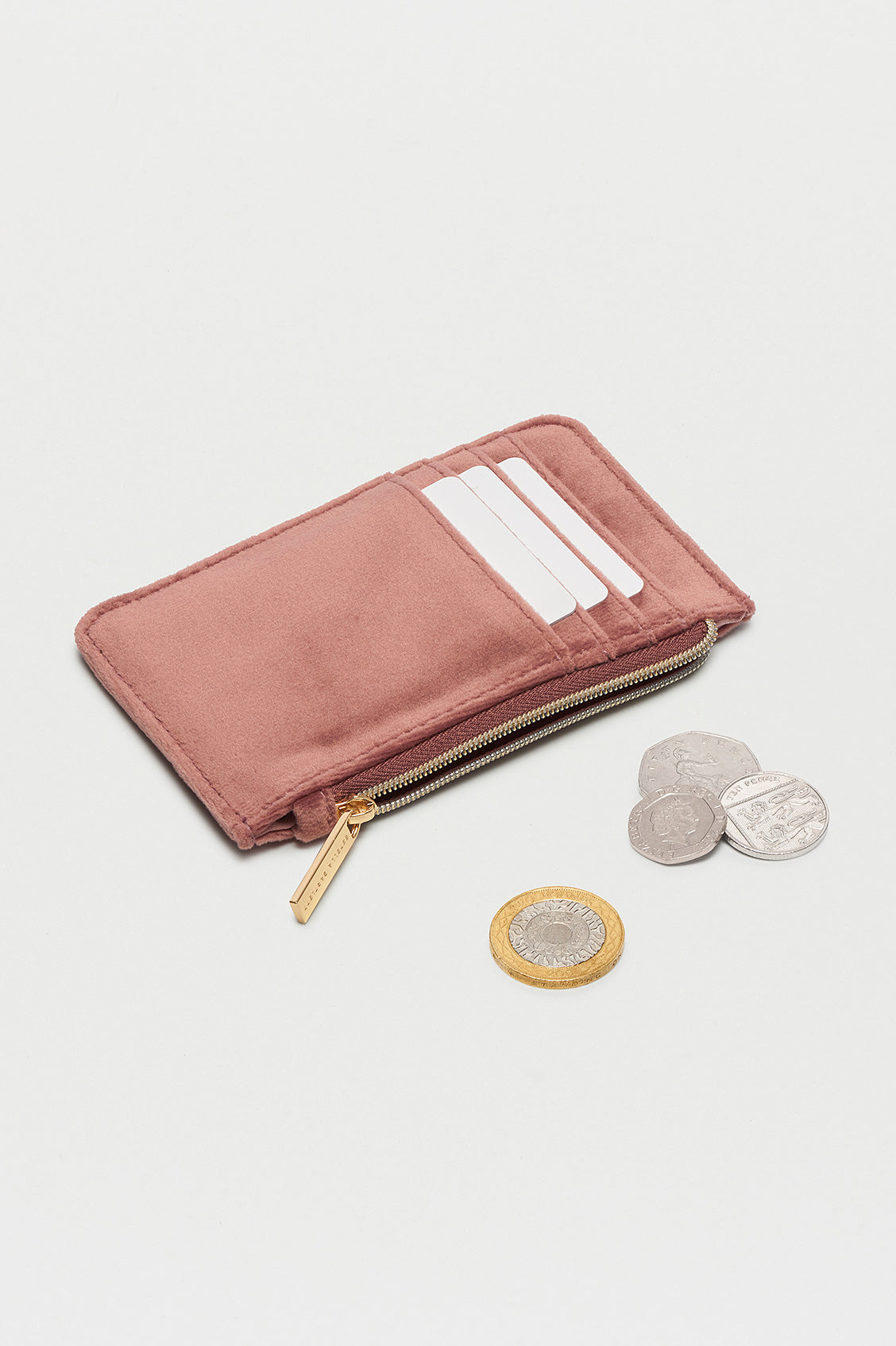 Embroidered Cactus Card Holder Wallet - Cute Zippered Coin Purse for Women - Perfect for Travel, Shopping & Everyday Use