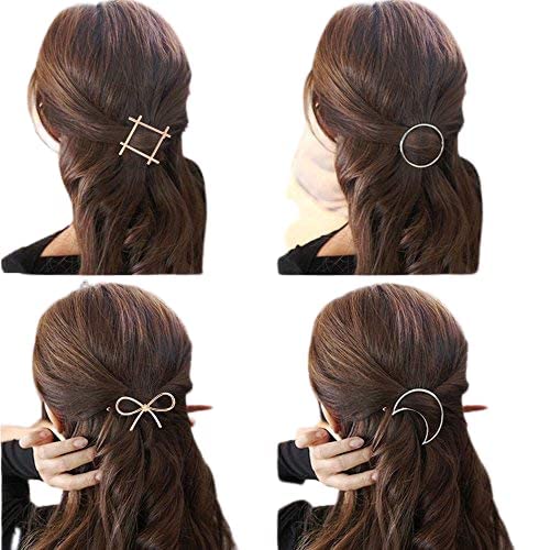 Sonpal 6-Piece Korean Style Pearl Barrettes Set - Elegant Marble Alligator Hair Clips & Hairpins for Women | Perfect for Weddings, Parties & Daily Hair Accessories