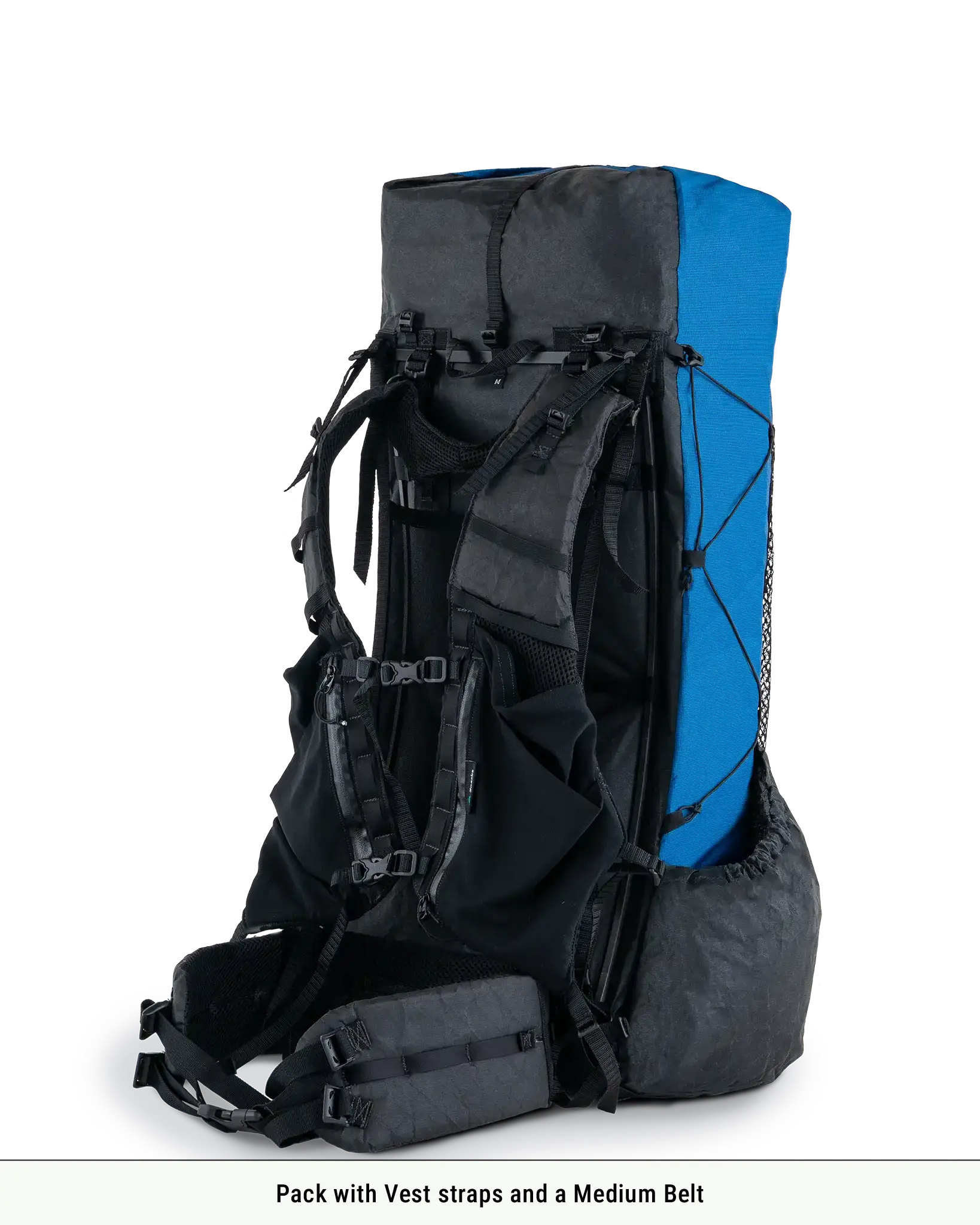 Arc Haul Ultra 50L Backpack - Lightweight Hiking Backpack for Men & Women, Waterproof Travel Backpack with Adjustable Straps - Perfect for Camping, Trekking and Outdoor Adventures