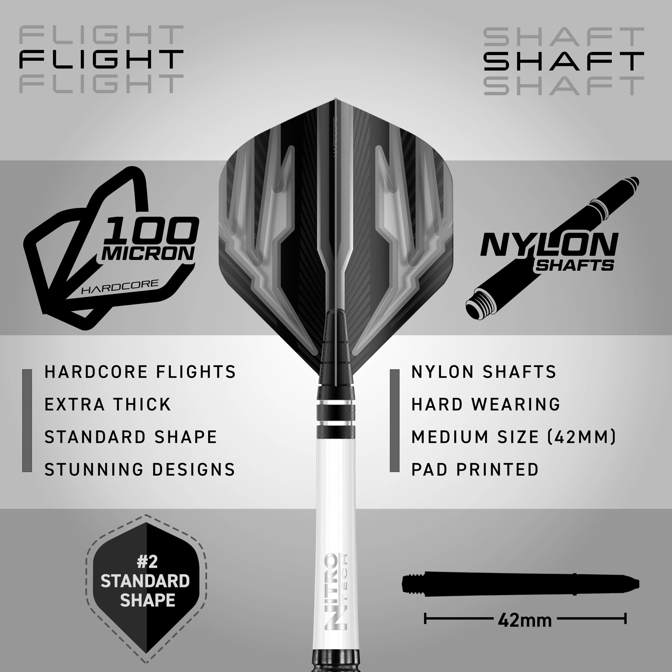 Red Dragon Carnage 3 & 4 Tungsten Steel Darts Set - 90% Tungsten Alloy with Flights, Shafts, Wallet & Checkout Card | Professional Darts for Tournaments & Home Practice | Perfect Gift for Dart Enthusiasts