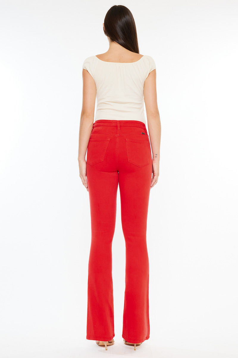 Ami High Rise Bootcut Jeans for Women - Stretchy Denim Pants with Flattering Fit | Perfect for Casual Wear, Office & Night Out