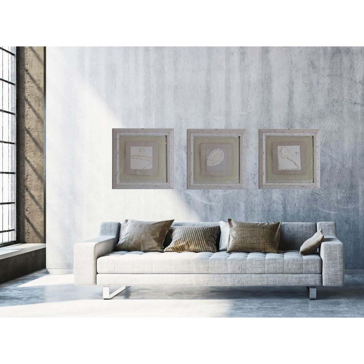 Earth's Tale 5 Bas Relief Painting - Handcrafted Wall Art Decor for Home & Office - Perfect for Living Room, Bedroom, or Gallery Display
