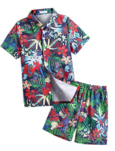 Green - Tropical Print