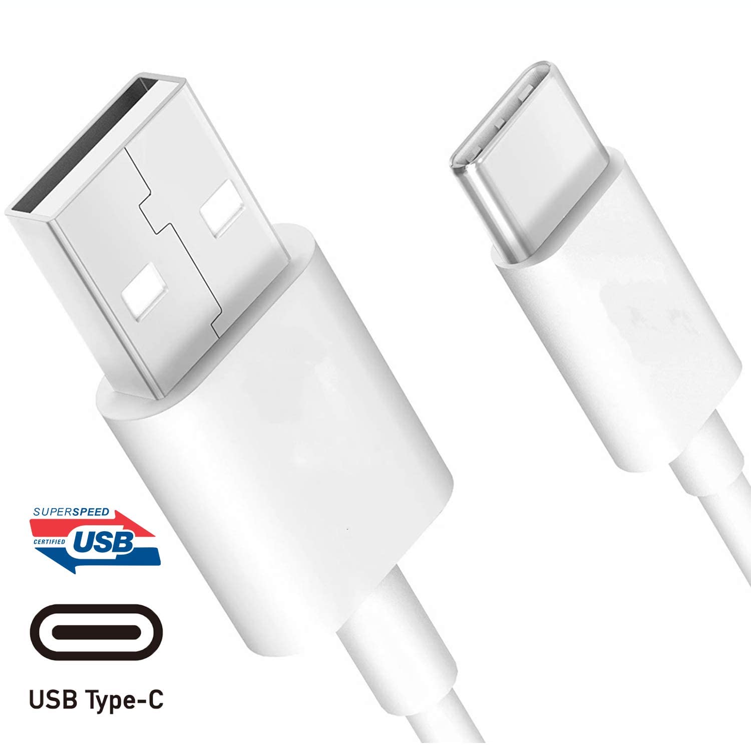 Fast Charging Wall Adapter with 10ft USB-C Cable & Stereo Headphones - EP-TA20JWE Compatible Charger Bundle - 25W PD Quick Charge for Samsung Galaxy S23/S22/Note 20 - Perfect for Travel, Office & Home Use - White (US Warranty)
