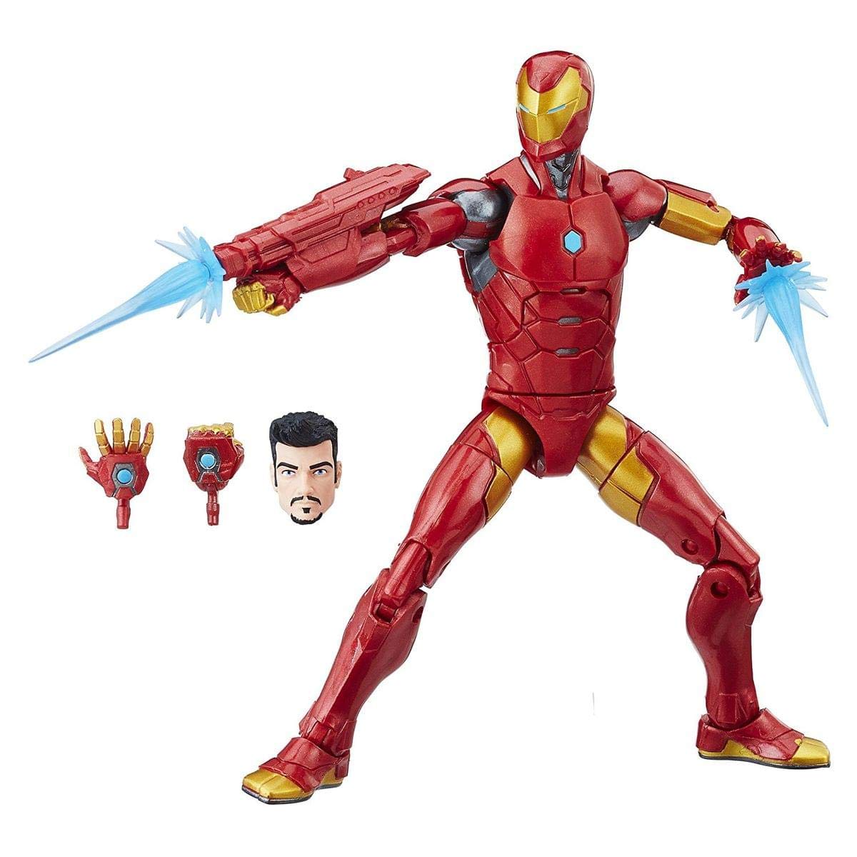 Marvel Black Panther Legends Series 6-inch Iron Man Action Figure - Collectible Toy for Superhero Fans & Marvel Enthusiasts | Perfect for Display, Gifts & Role Play