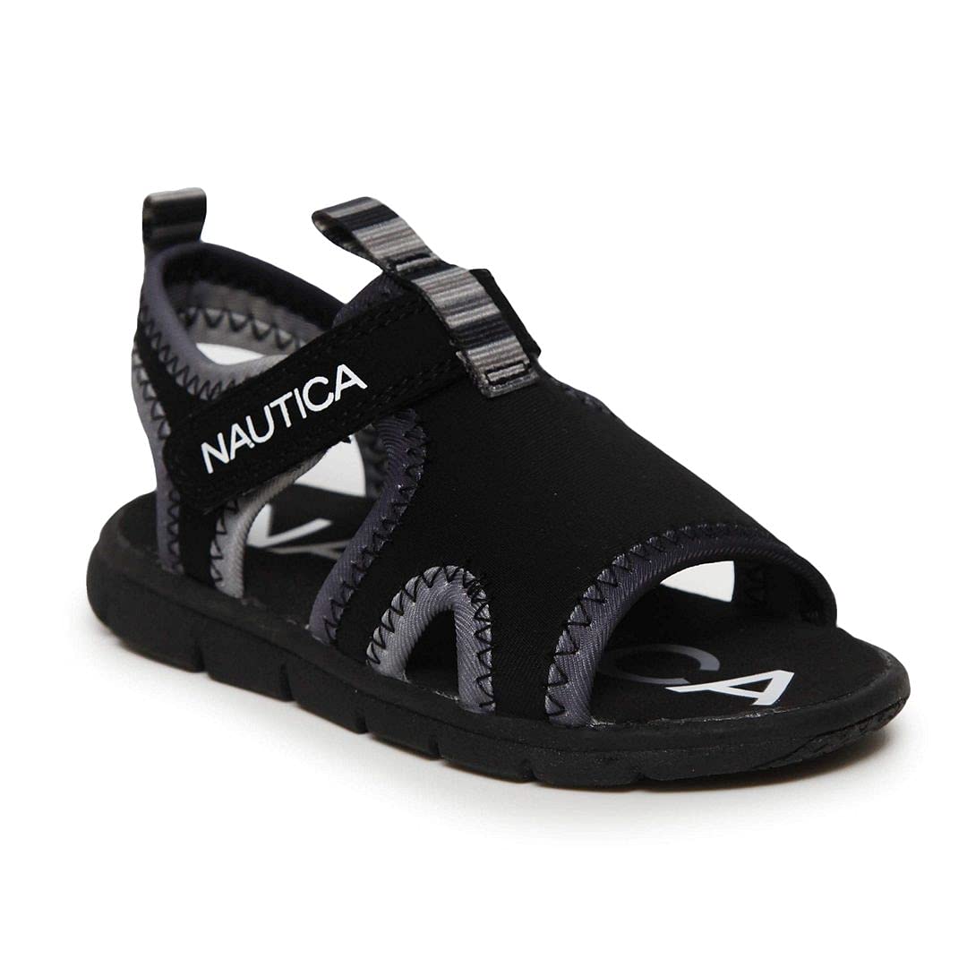 Nautica Kids Sports Sandals for Boys & Girls - Breathable Water Shoes with Open Toe Design, Lightweight Athletic Summer Sandals for Little & Big Kids - Perfect for Beach, Pool, and Outdoor Activities