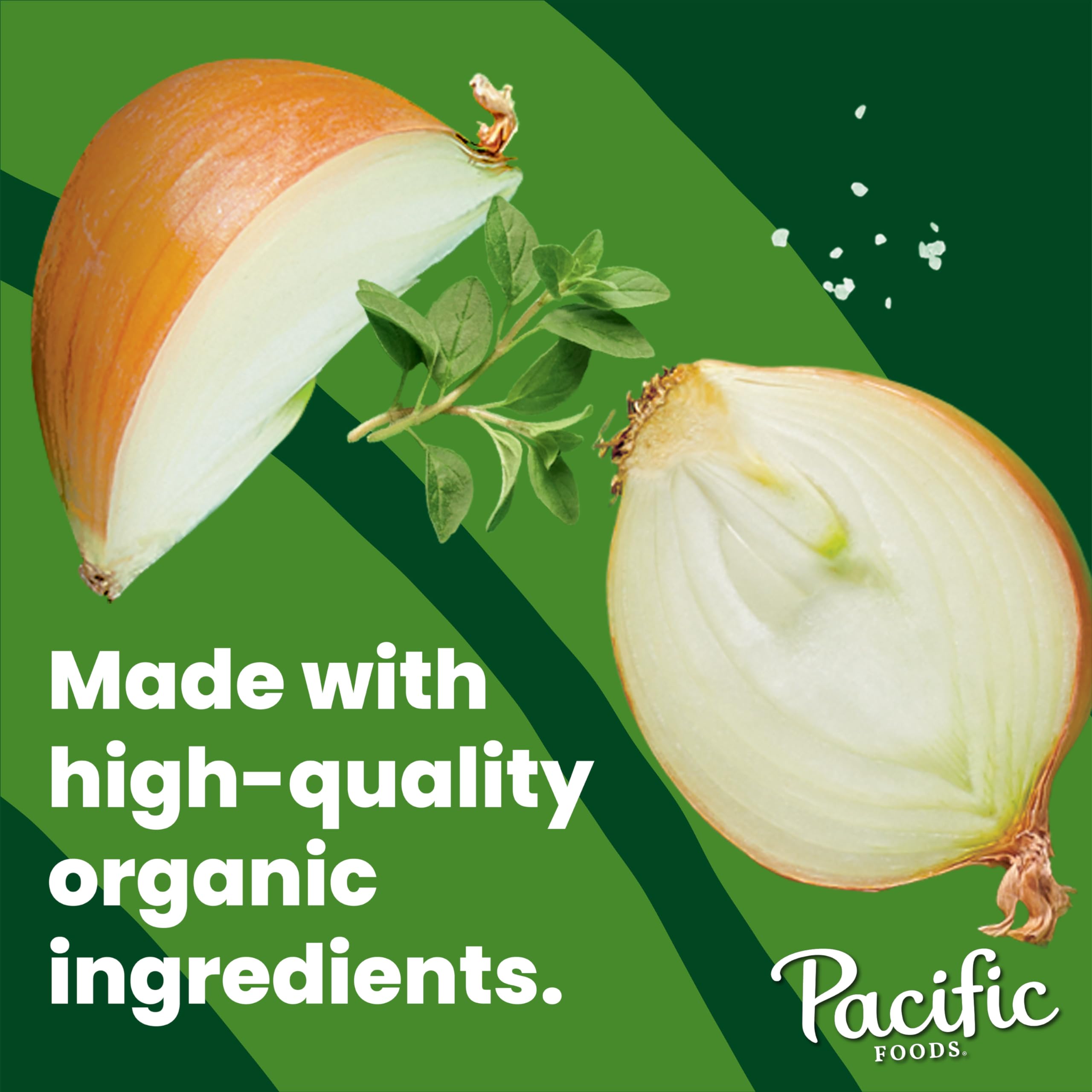 Pacific Foods Organic Free Range Chicken Broth - 32 oz (6 Pack of 8 oz Cartons) | USDA Certified, Gluten-Free, Keto-Friendly | Perfect for Soups, Stews & Cooking