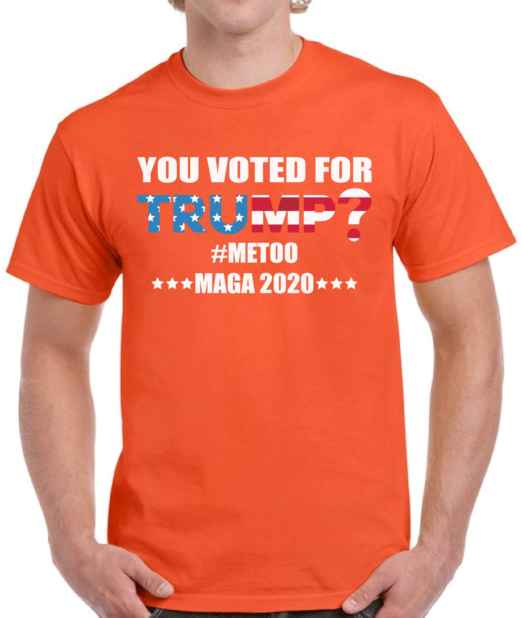 Trump 2024 Election T-Shirt - 'You Voted Me Too' Patriotic Graphic Tee for Men - Perfect for Political Rallies & Conservative Events