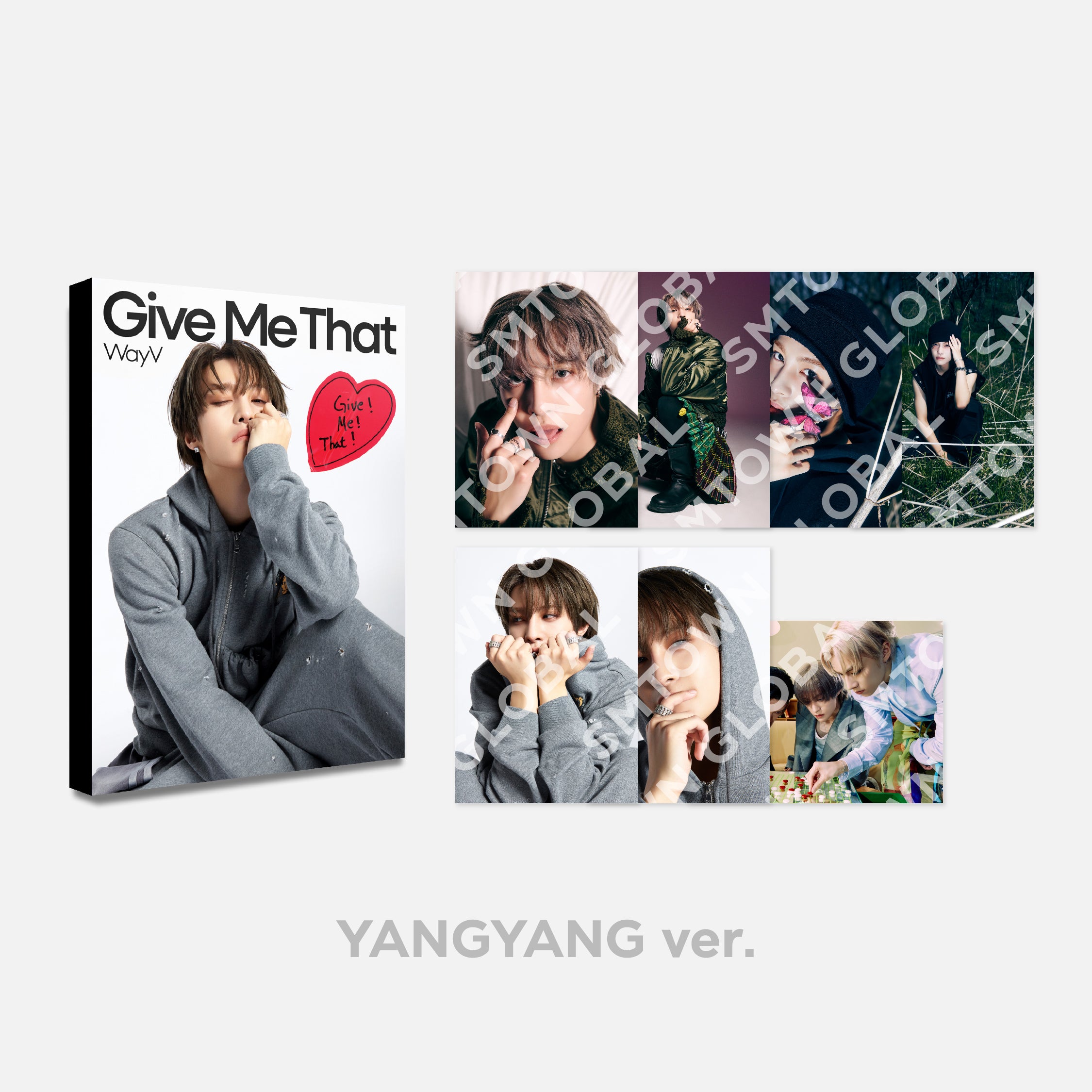 WayV 'Give Me That' The 5th Mini Album Official Merchandise Postcard Set - Perfect for K-Pop Fans, Album Collectors & Gift Giving