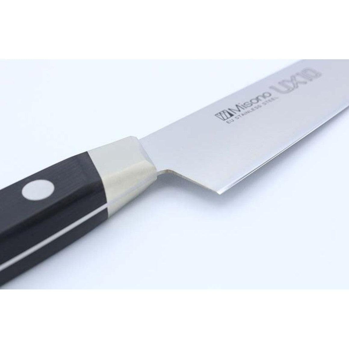 Misono UX10 130mm Petty Knife - Japanese Stainless Steel Utility Knife for Precise Slicing, Peeling & Detail Work - Perfect for Home Chefs & Professional Kitchens