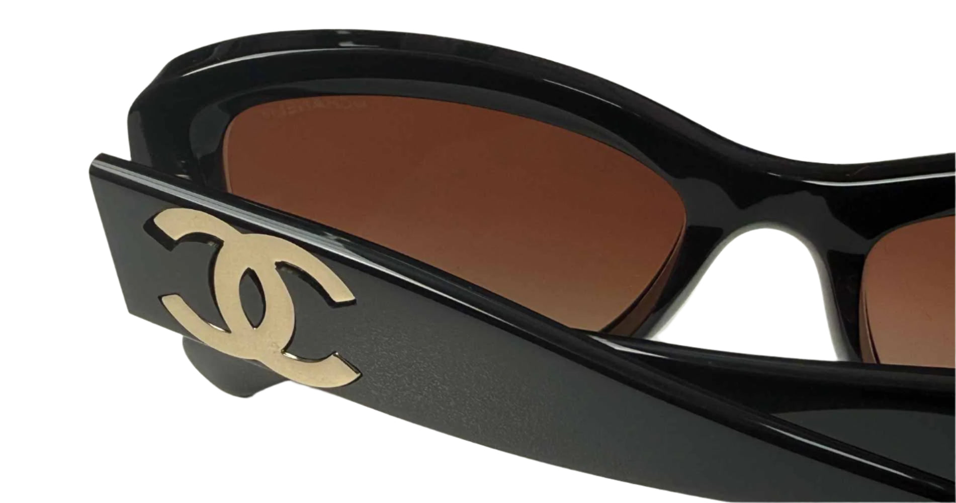 Chanel Havana Sunglasses for Women - Luxury Designer Shades with UV Protection - Perfect for Beach, Travel & Fashion Outfits