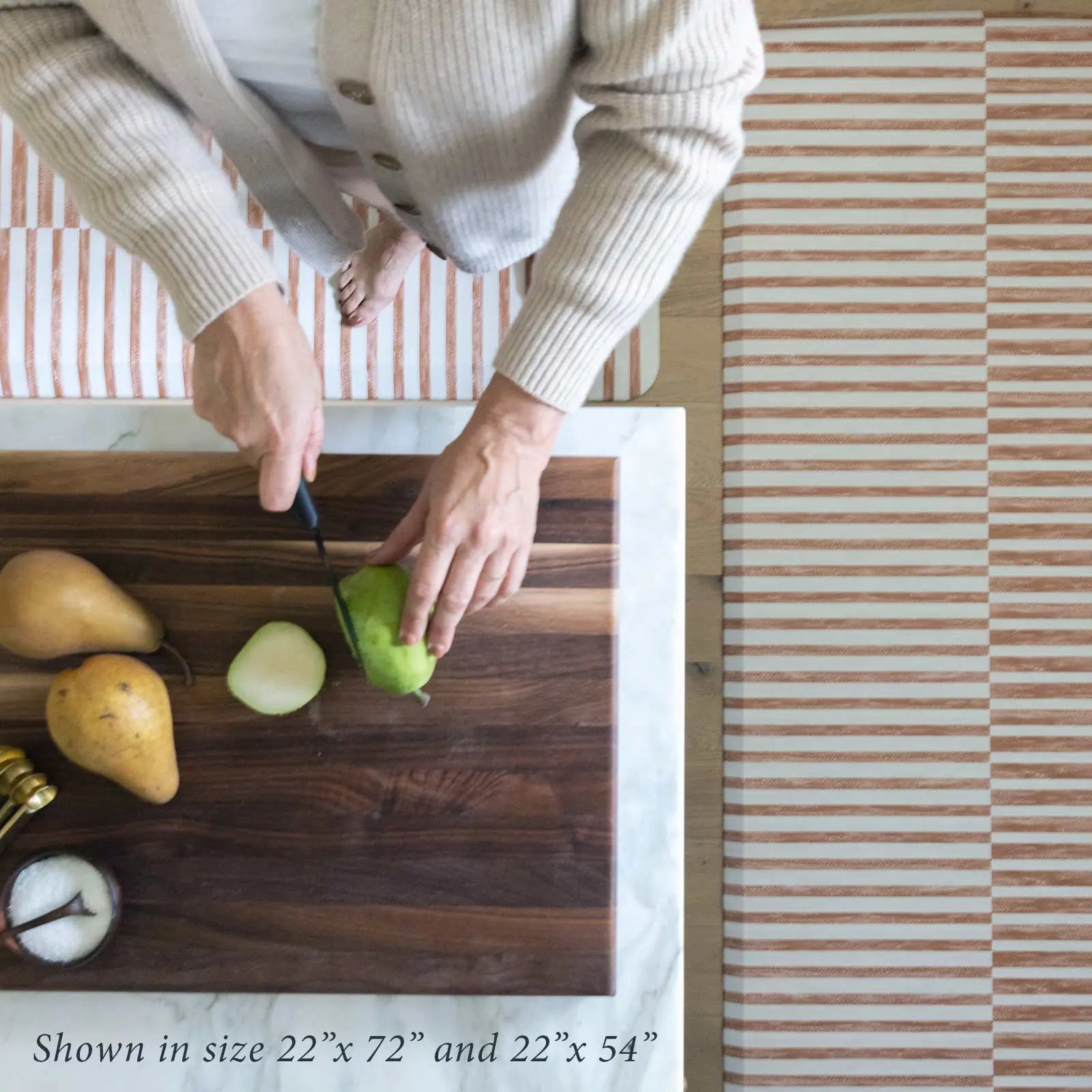 Nama Standing Mat for Office & Home - Anti-Fatigue Comfort Floor Mat - Reese - Perfect for Standing Desks, Workstations & Kitchen Use
