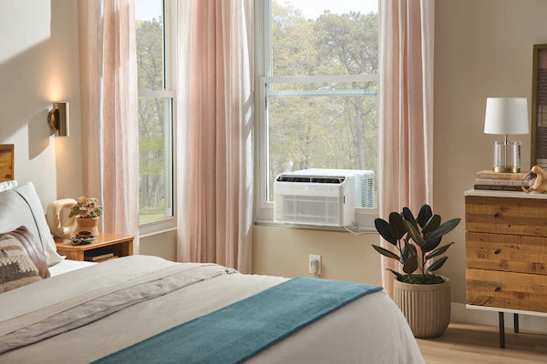 Frigidaire Gallery GHWQ125WD1 12,000 BTU U-Shaped Inverter WiFi Window Air Conditioner - Energy Star Certified White - Perfect for Bedrooms, Living Rooms & Home Offices