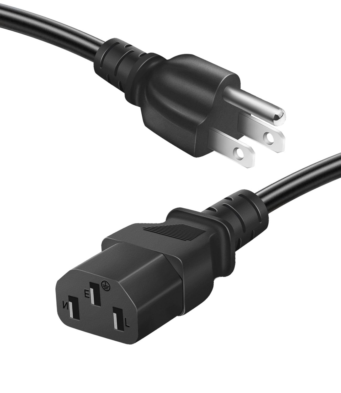 3 Prong AC Power Cord Replacement for Instant Pot, Electric Pressure Cooker, Rice Cooker & Kitchen Appliances - Universal Power Supply Cable for Home Cooking & Small Appliances