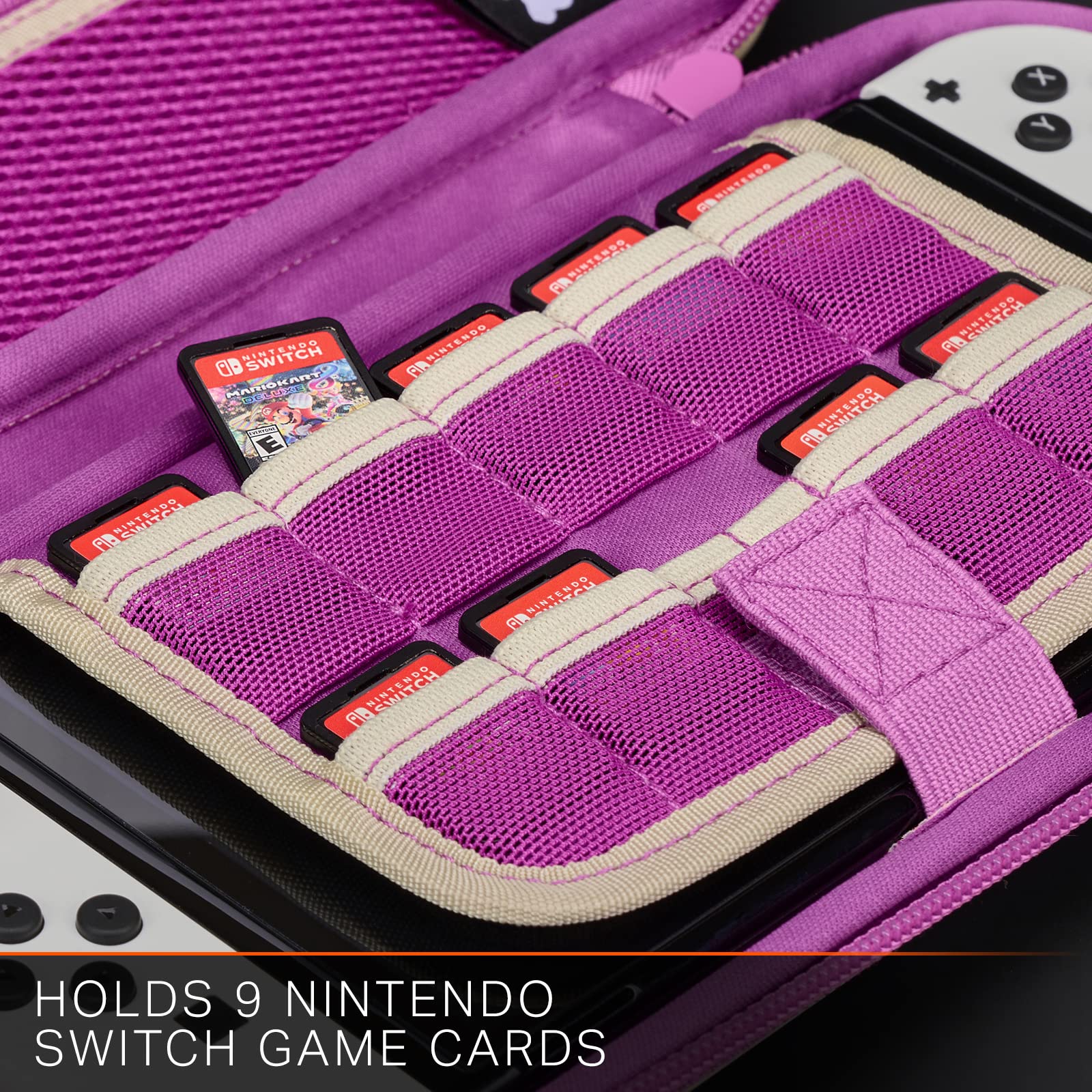 PowerA Nintendo Switch Protection Case - Rainbow Run Mario Design, Durable Gaming Console Cover for Nintendo Switch | Perfect for Travel, Home & On-the-Go Gaming Protection