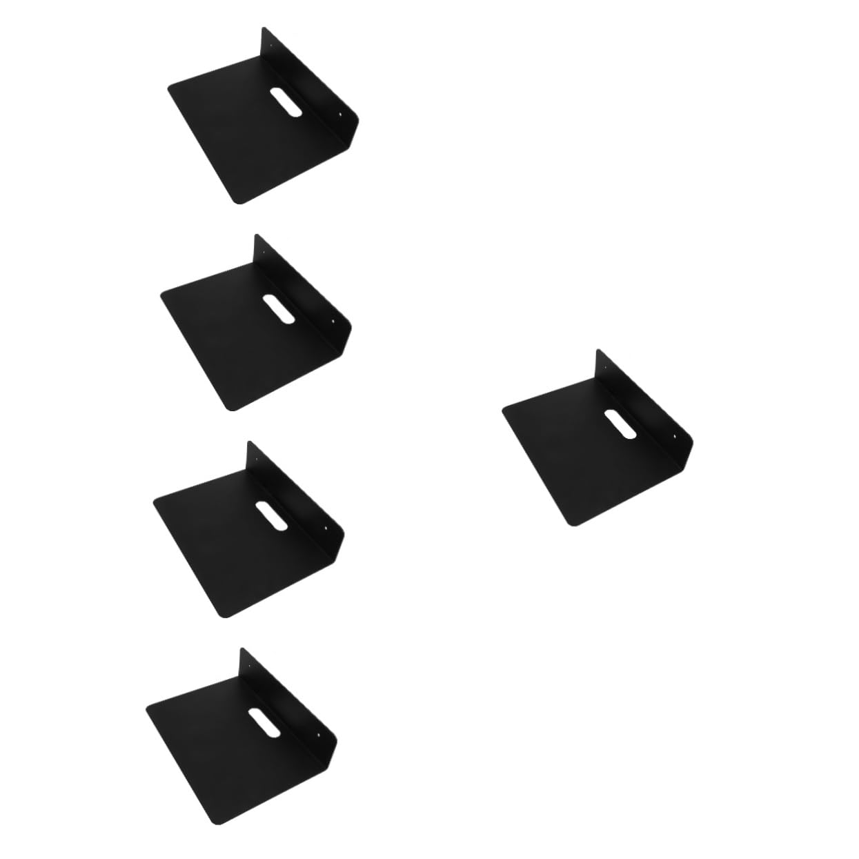 Lurrose 5-Piece Wall Mount Kit - Universal Projector Bracket, Router Rack, Camera Holder & Cable Organizer for Home Theater, Office & Studio Setup | Durable Storage Solution for Electronics & AV Equipment